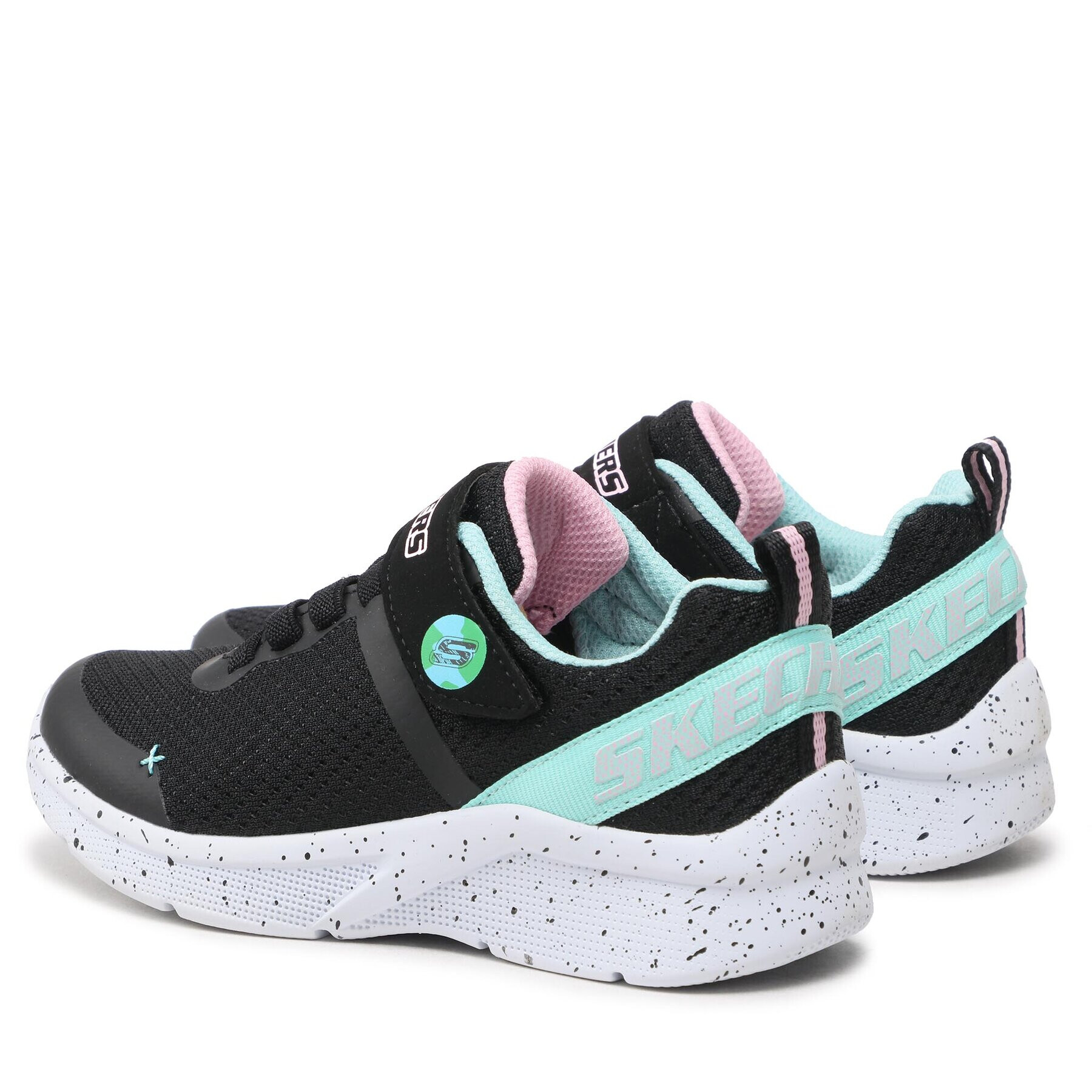 Skechers Sneakersy Eco Fun 302488L/BKAQ Černá - Pepit.cz