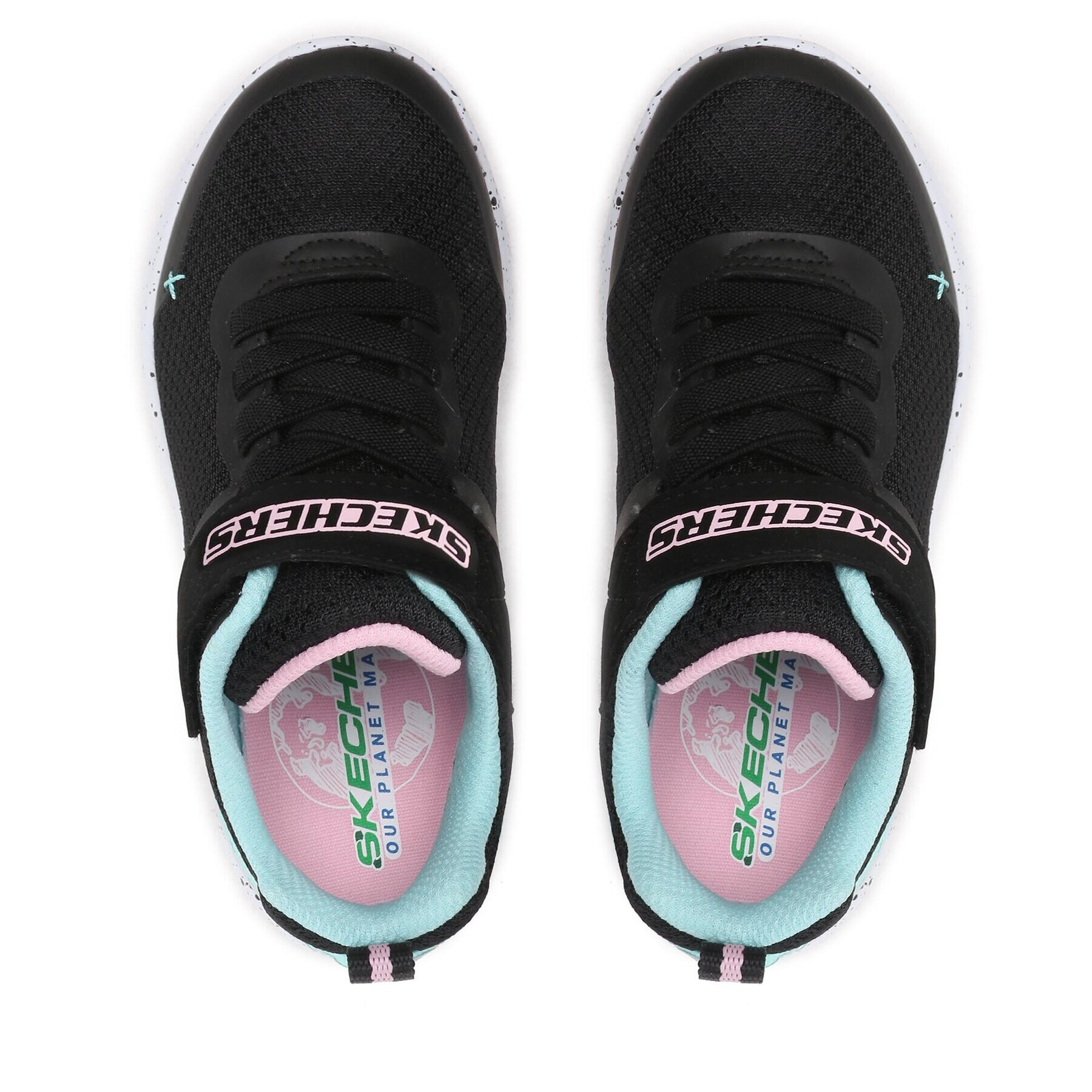 Skechers Sneakersy Eco Fun 302488L/BKAQ Černá - Pepit.cz