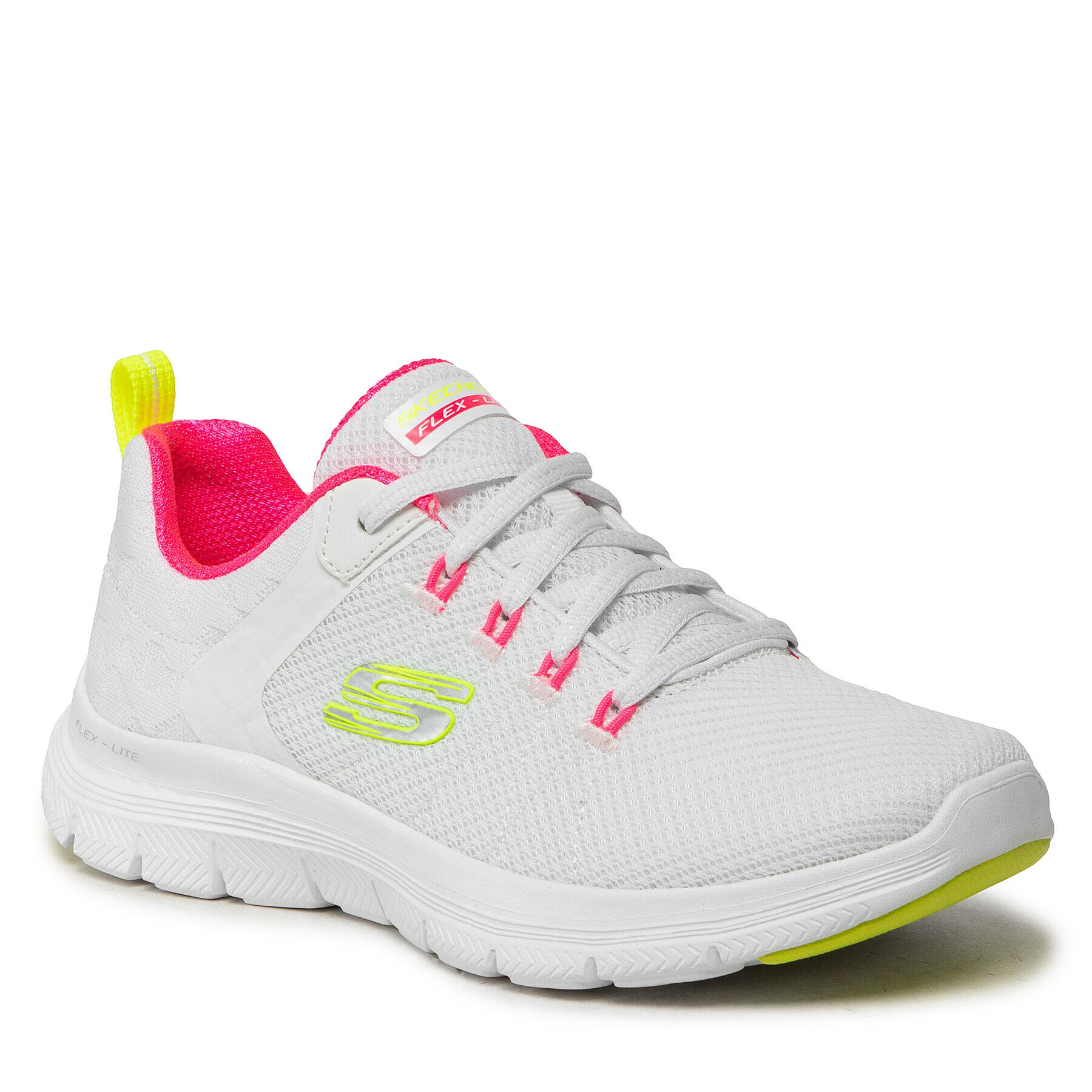 Skechers Sneakersy Elegant Ways 149580/WMLT Bílá - Pepit.cz