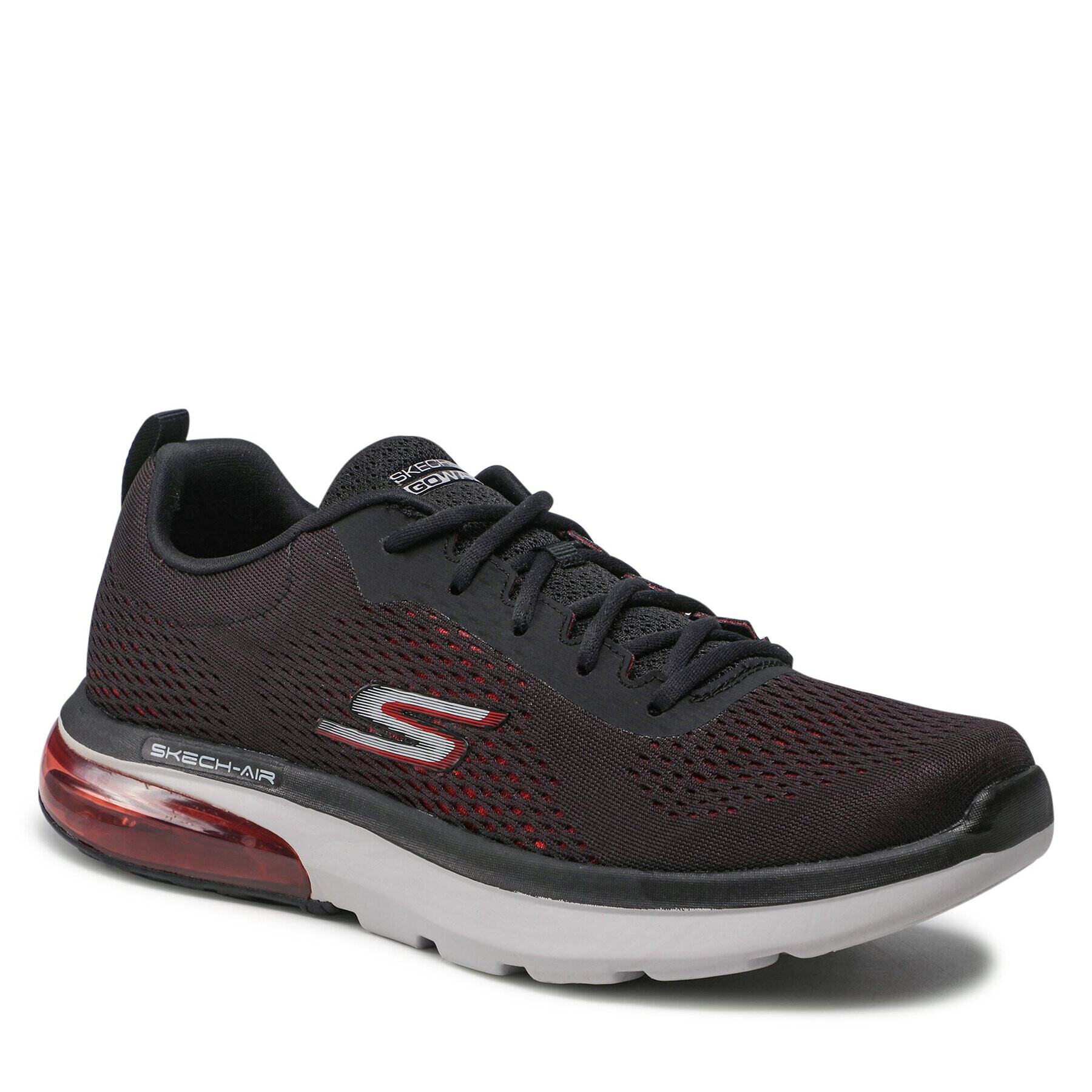 Skechers Sneakersy Enterprise 216241/BKRD Černá - Pepit.cz