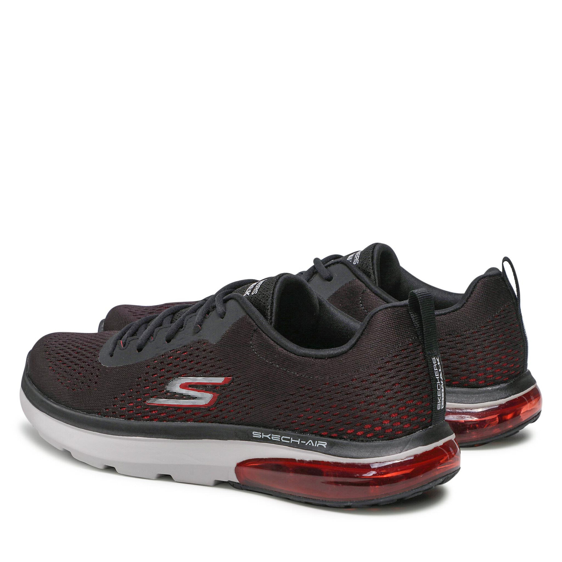 Skechers Sneakersy Enterprise 216241/BKRD Černá - Pepit.cz