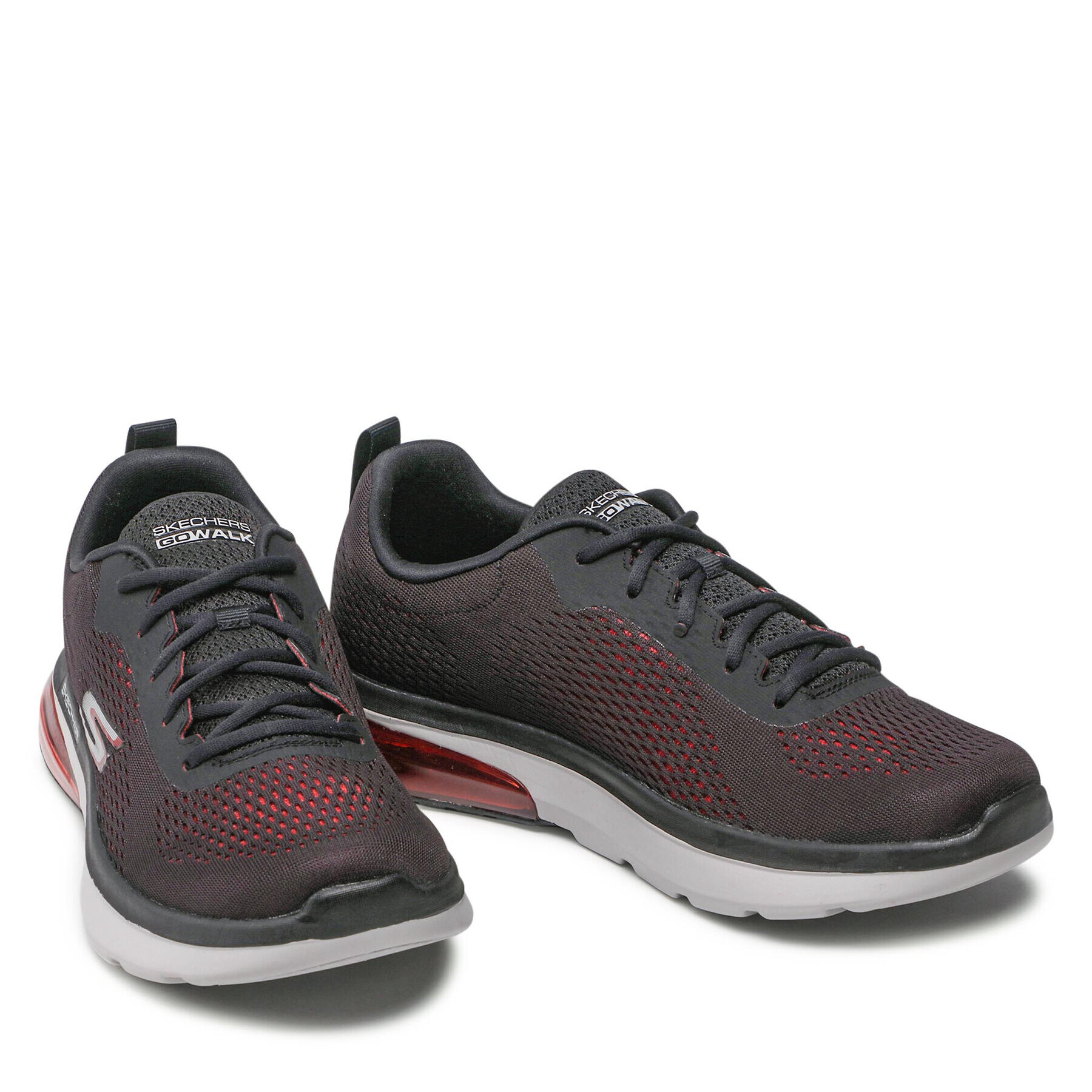 Skechers Sneakersy Enterprise 216241/BKRD Černá - Pepit.cz