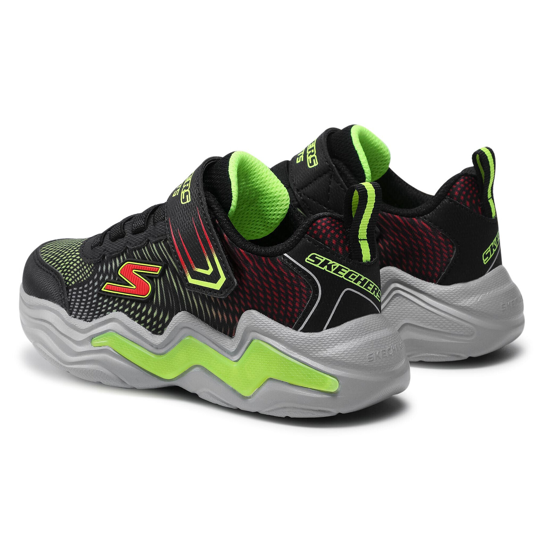 Skechers Sneakersy Erupters IV 400125L Černá - Pepit.cz