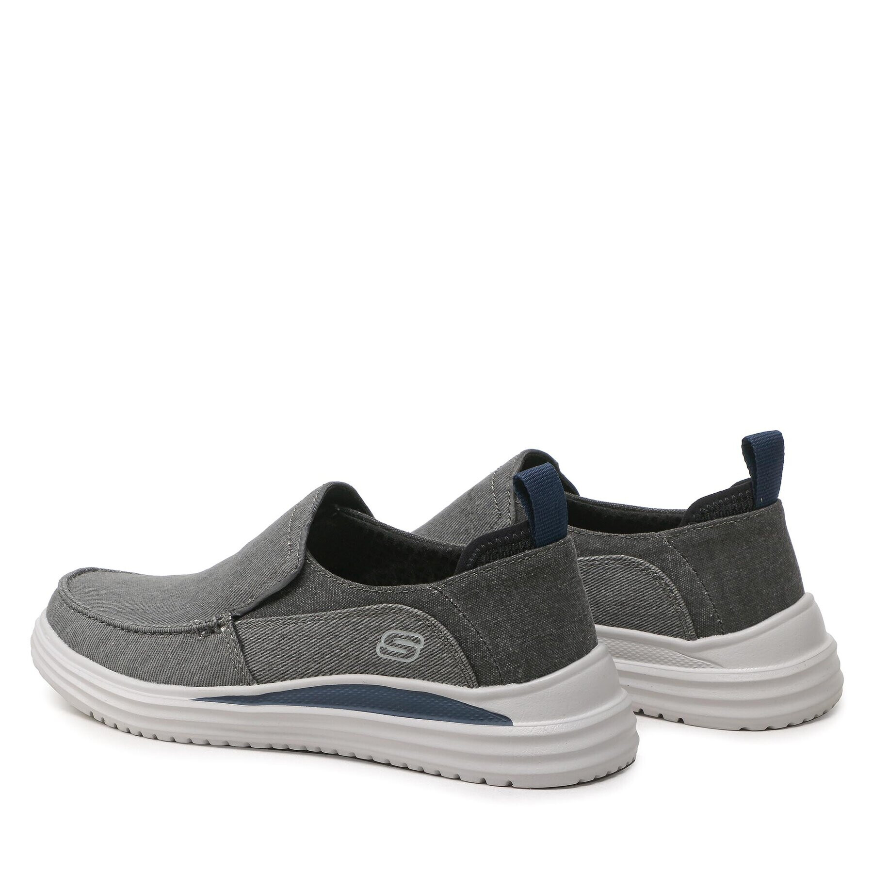 Skechers Sneakersy Evers 204472/CHAR Šedá - Pepit.cz