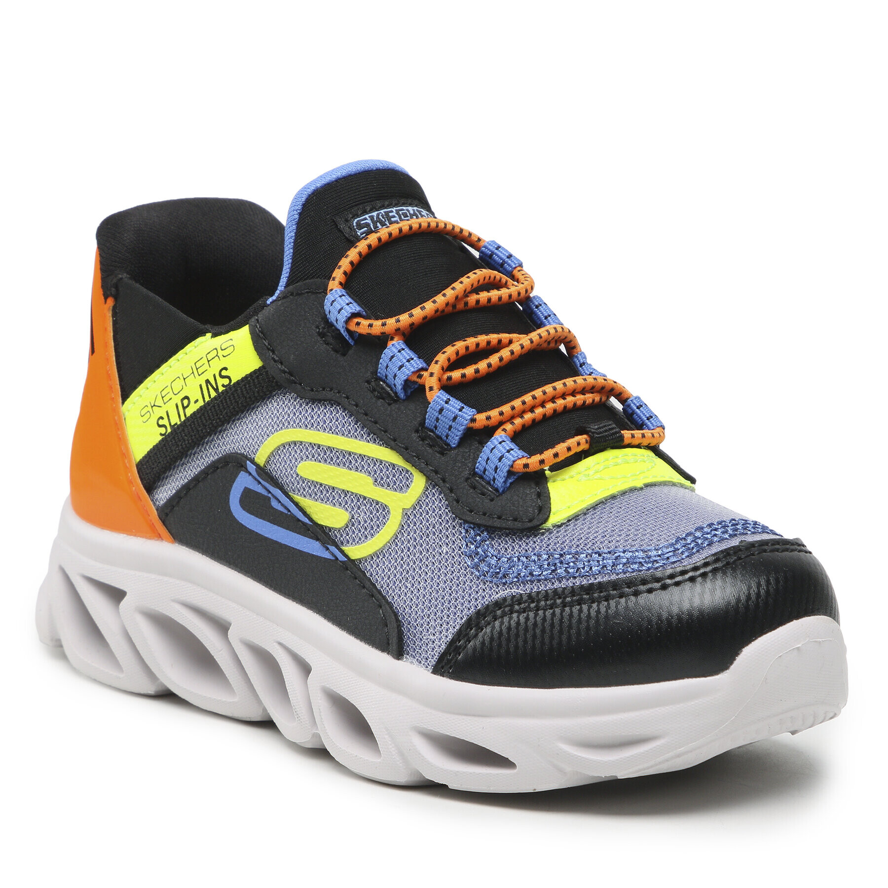 Skechers Sneakersy Flex Glide 403840L/BLMT Černá - Pepit.cz