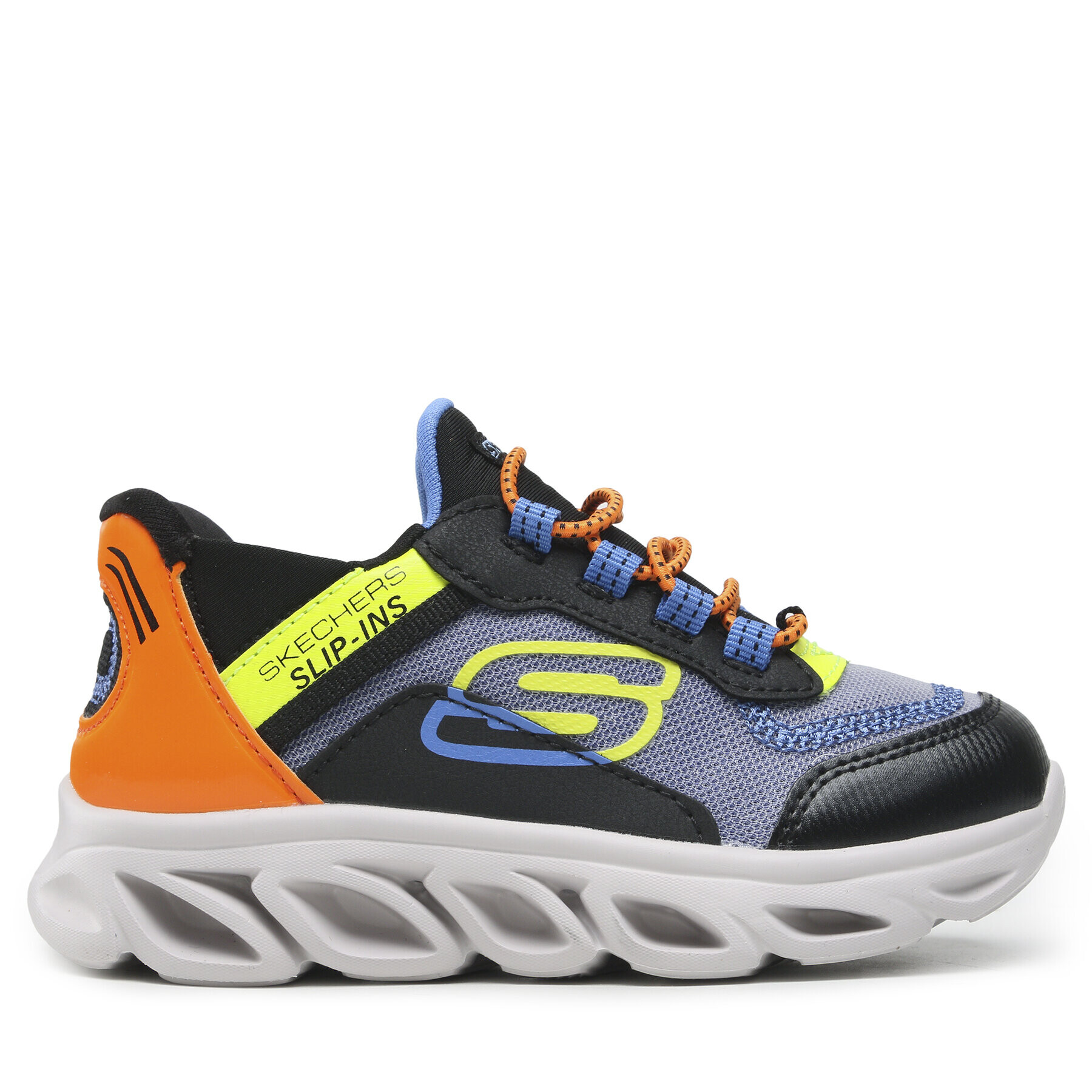 Skechers Sneakersy Flex Glide 403840L/BLMT Černá - Pepit.cz