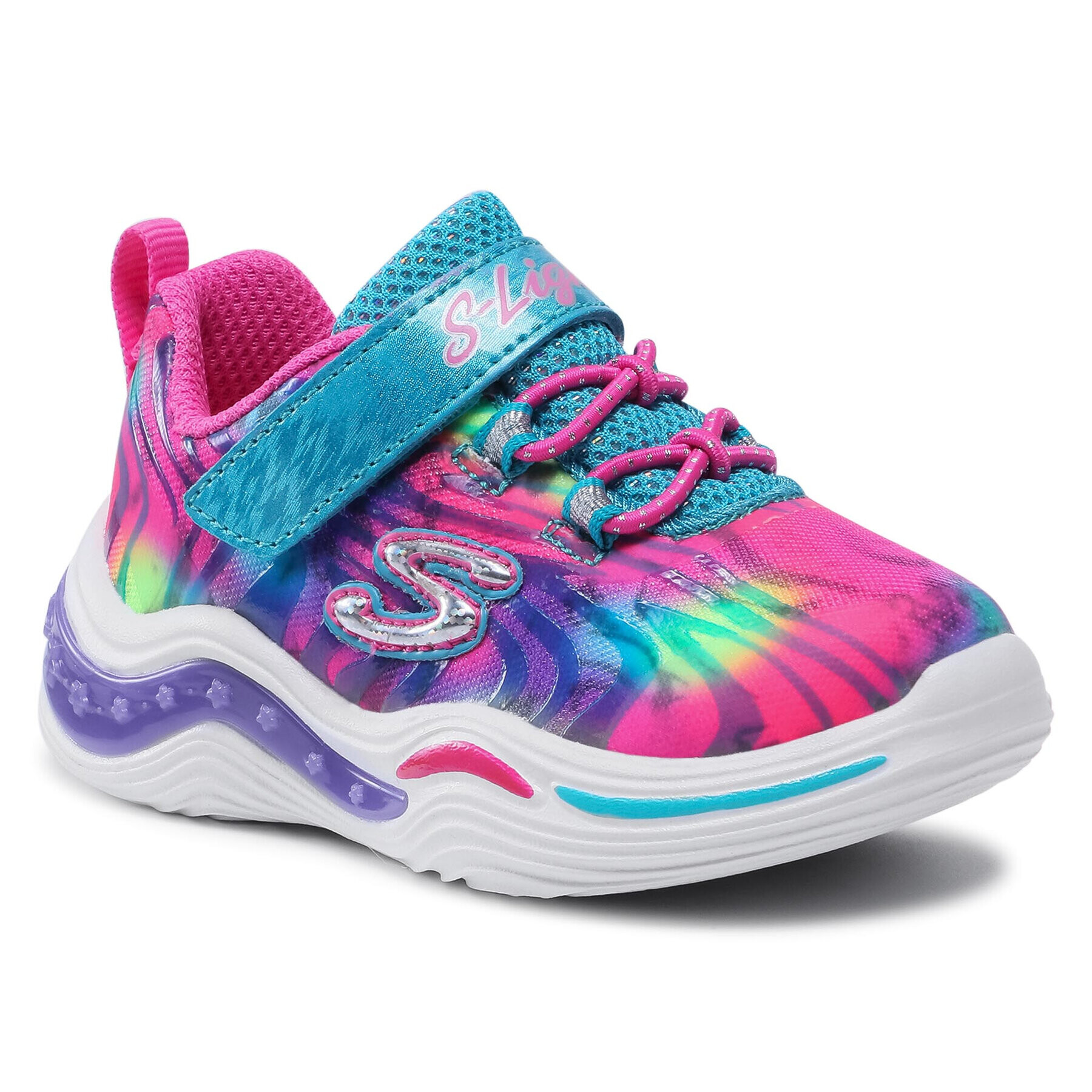 Skechers Sneakersy Flowerspark 20203N/MLT Barevná - Pepit.cz