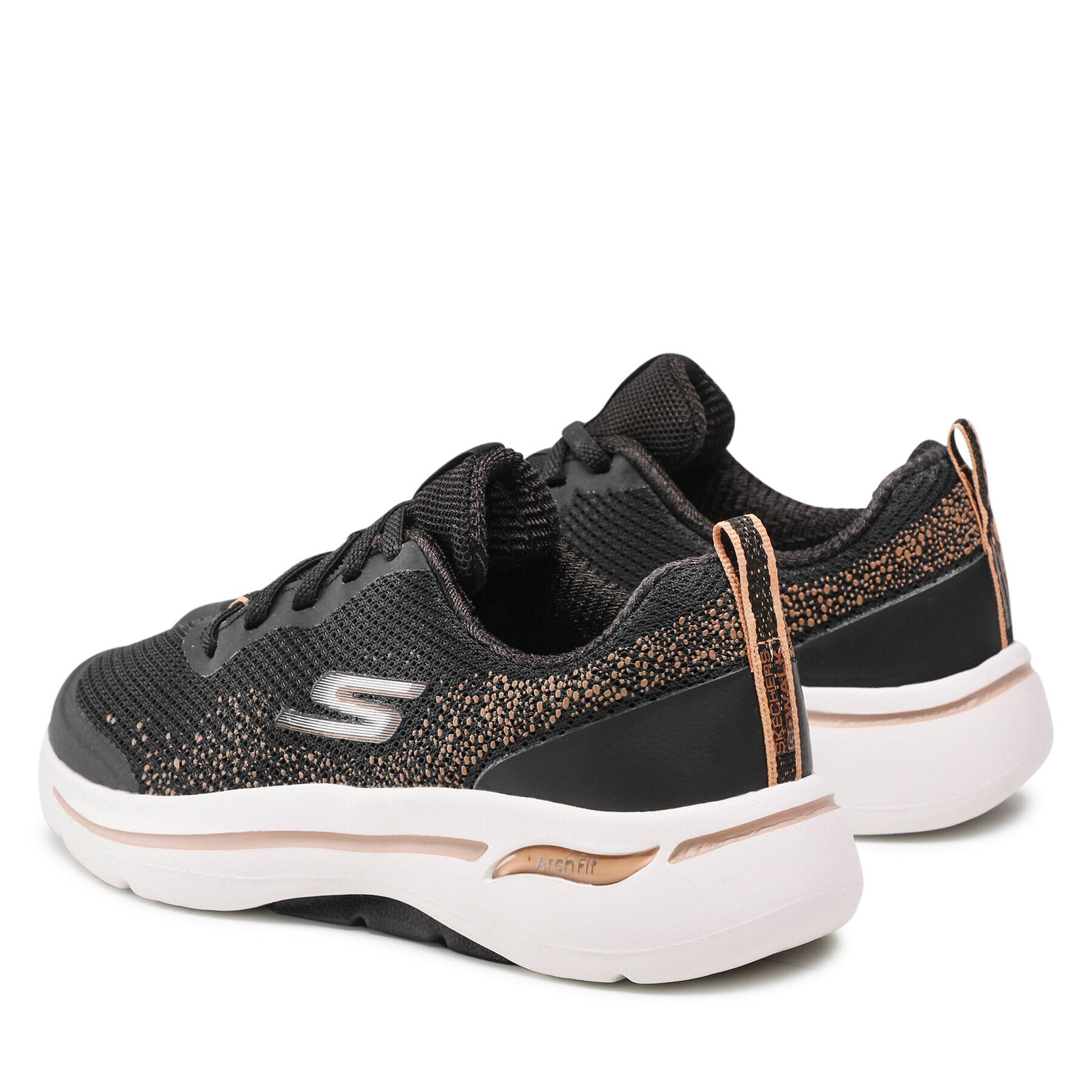 Skechers Sneakersy Flying Stars 124486/BKGD Černá - Pepit.cz