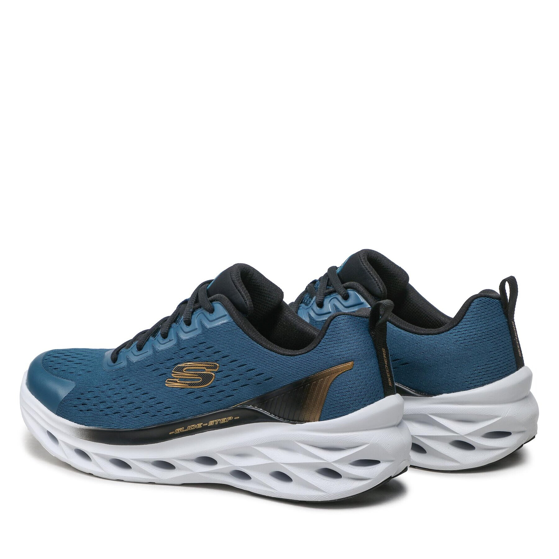 Skechers Sneakersy Frayment 232634/TLBK Tmavomodrá - Pepit.cz