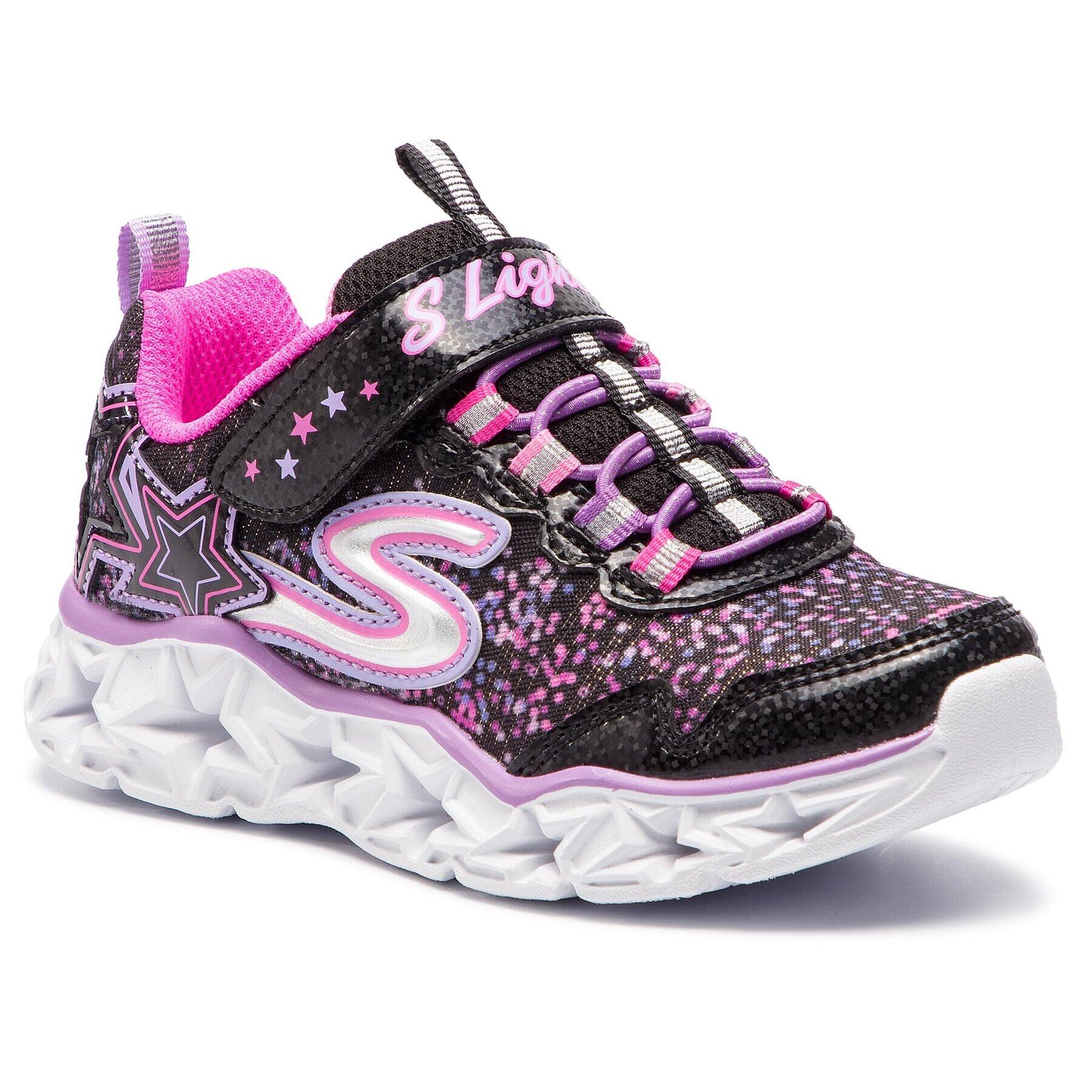 Skechers Sneakersy Galaxy Lights 10920L/BKMT Černá - Pepit.cz