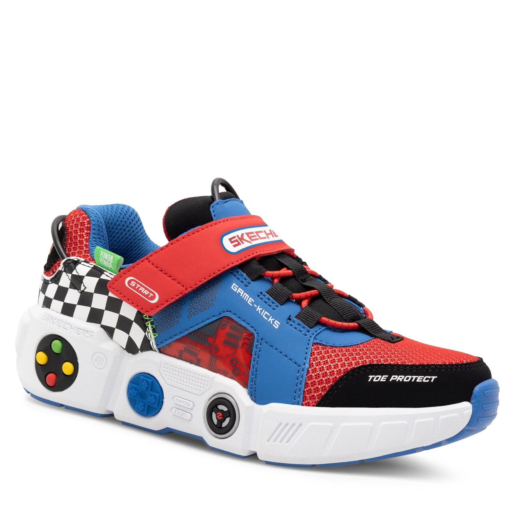 Skechers Sneakersy GAMETRONIX 402260L BLMT Modrá - Pepit.cz