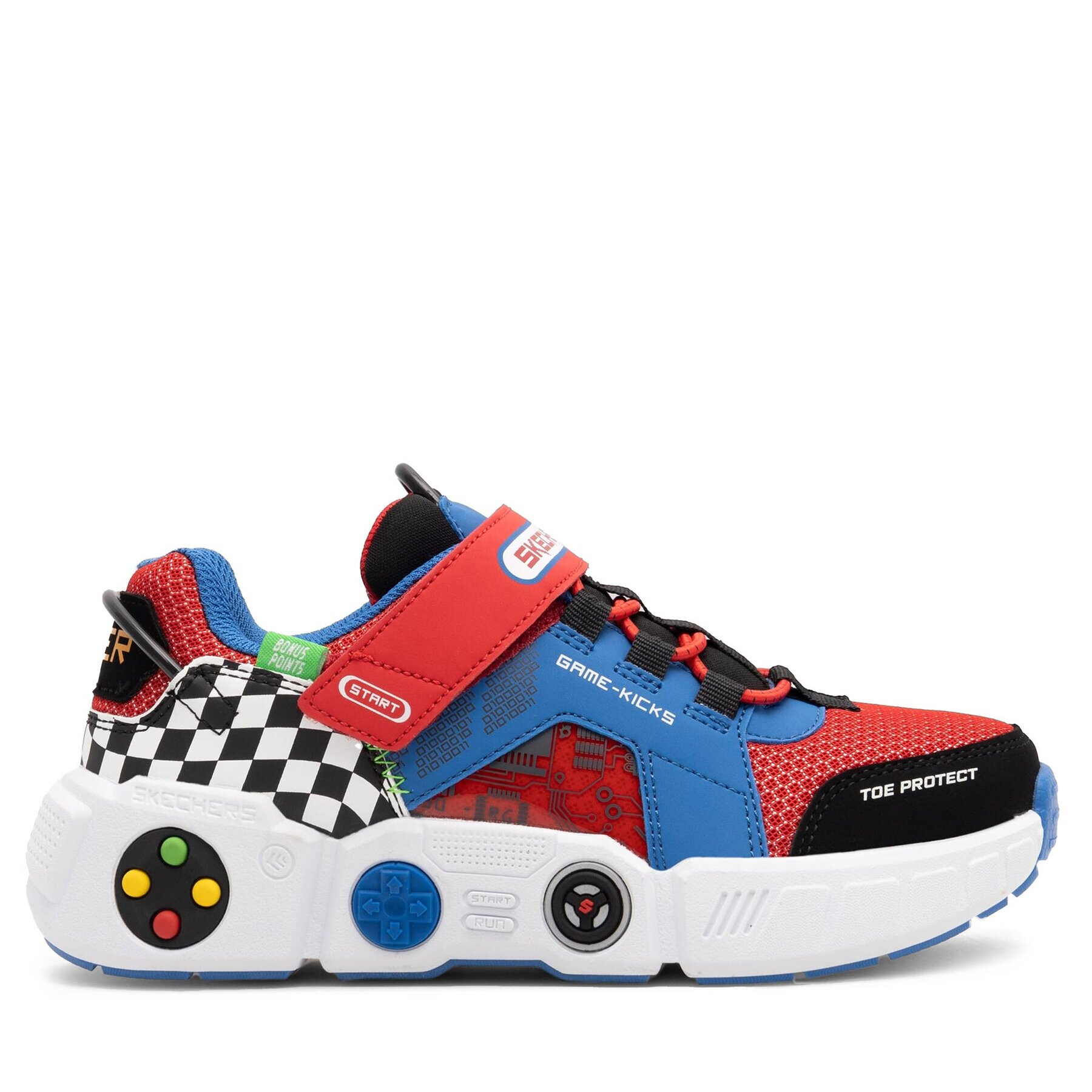 Skechers Sneakersy GAMETRONIX 402260L BLMT Modrá - Pepit.cz