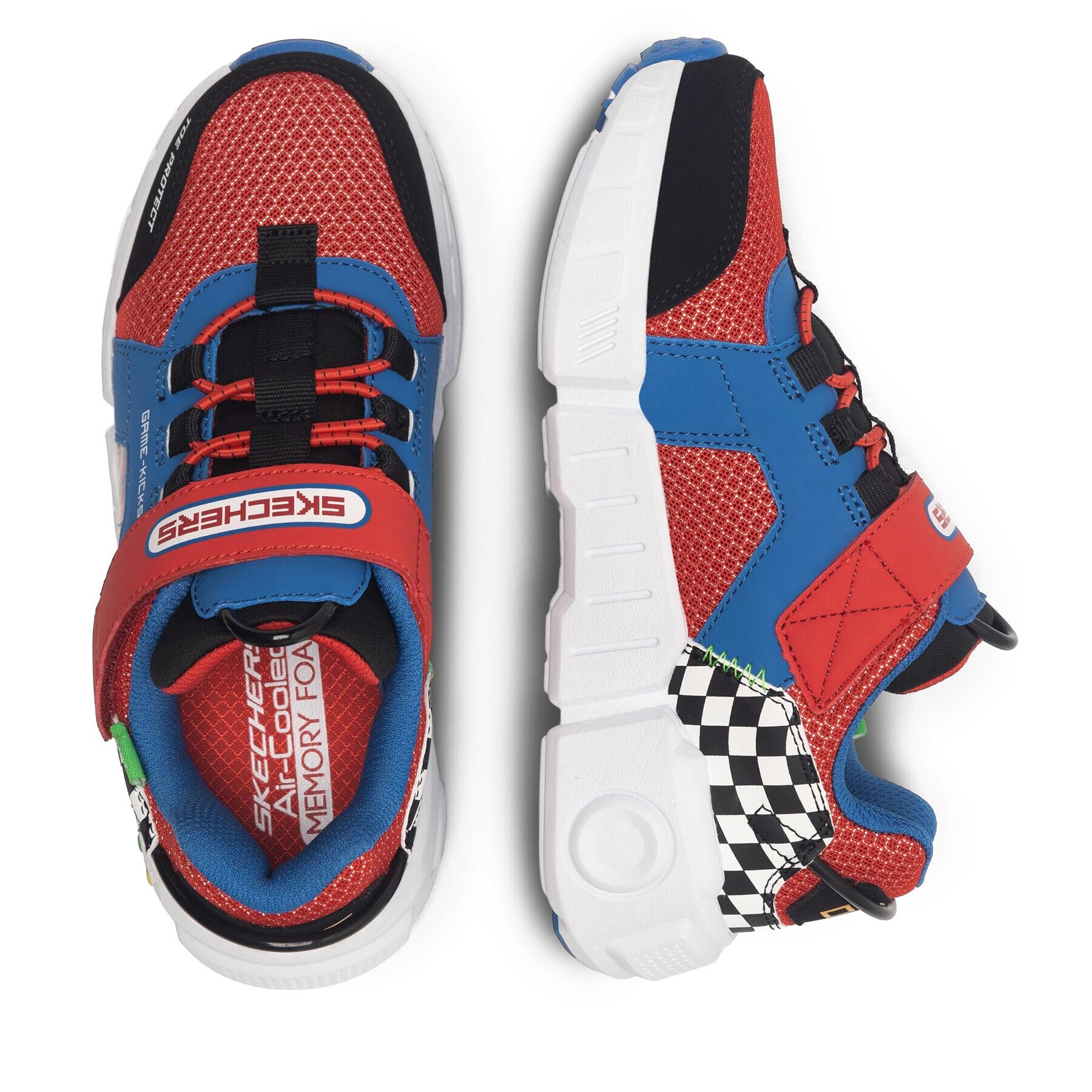 Skechers Sneakersy GAMETRONIX 402260L BLMT Modrá - Pepit.cz