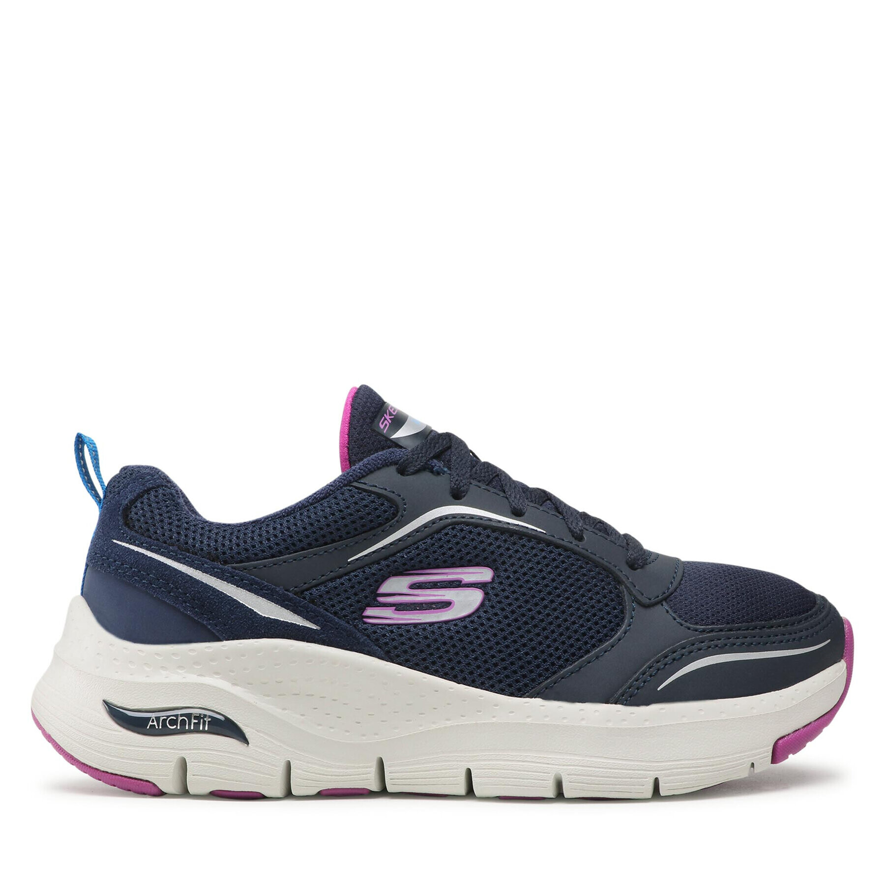 Skechers Sneakersy Gentle Stride 149413/NVPR Tmavomodrá - Pepit.cz