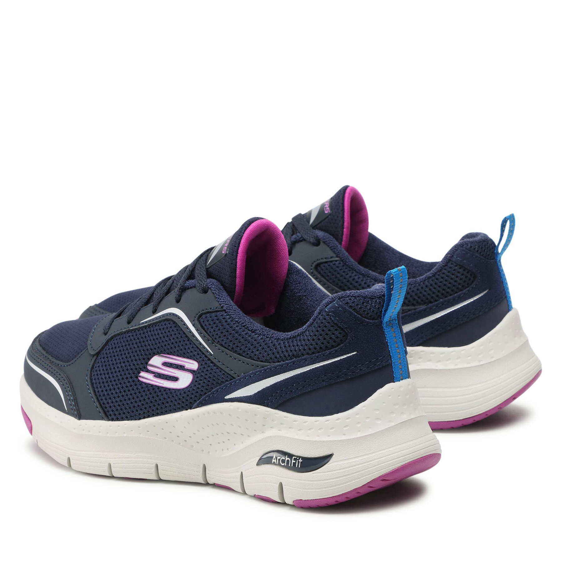 Skechers Sneakersy Gentle Stride 149413/NVPR Tmavomodrá - Pepit.cz