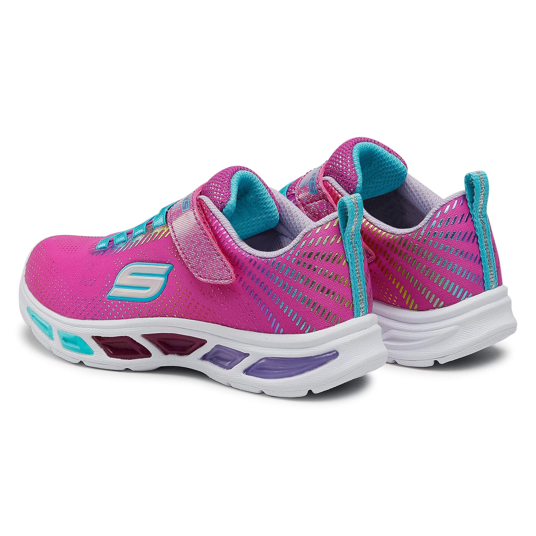 Skechers Sneakersy Gleam N'Dream 10959L/NPMT Růžová - Pepit.cz