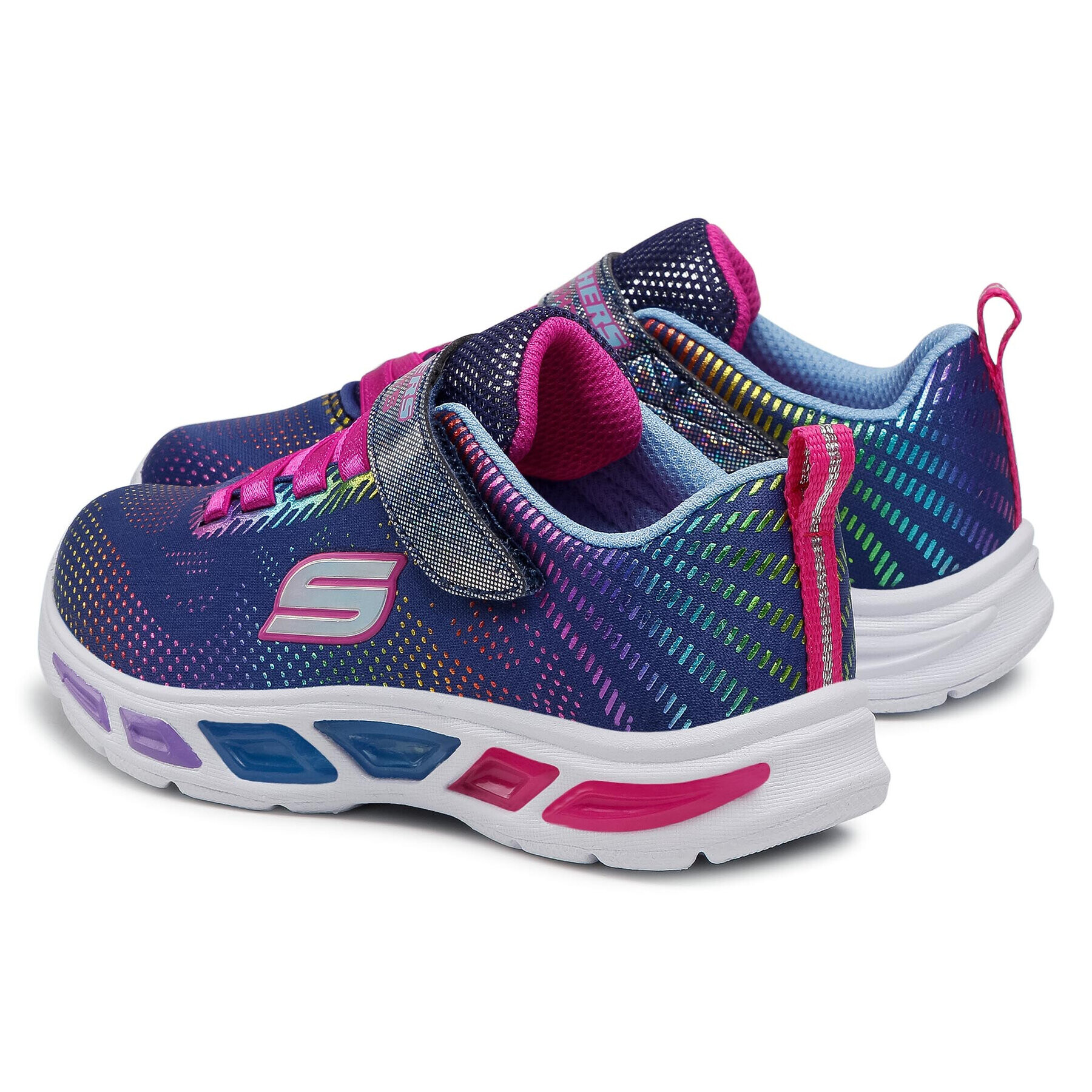 Skechers Sneakersy Gleam N'Dream 10959L/NVMT Tmavomodrá - Pepit.cz