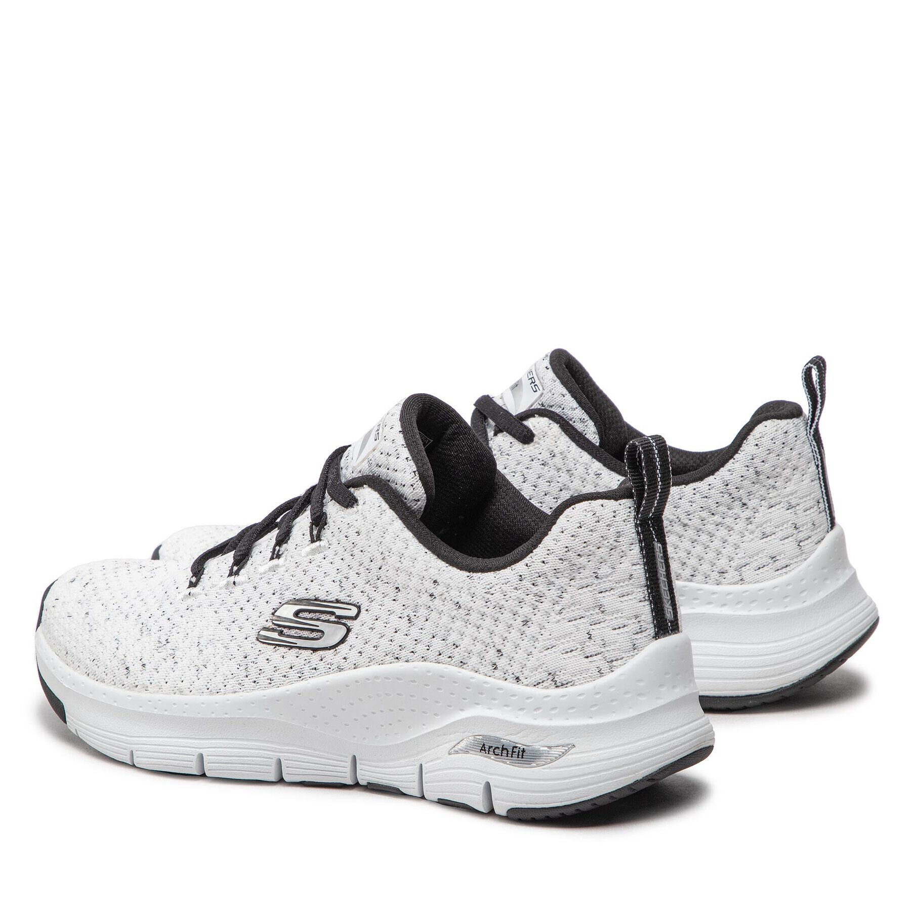 Skechers Sneakersy Glee For All 149713/WBK Bílá - Pepit.cz