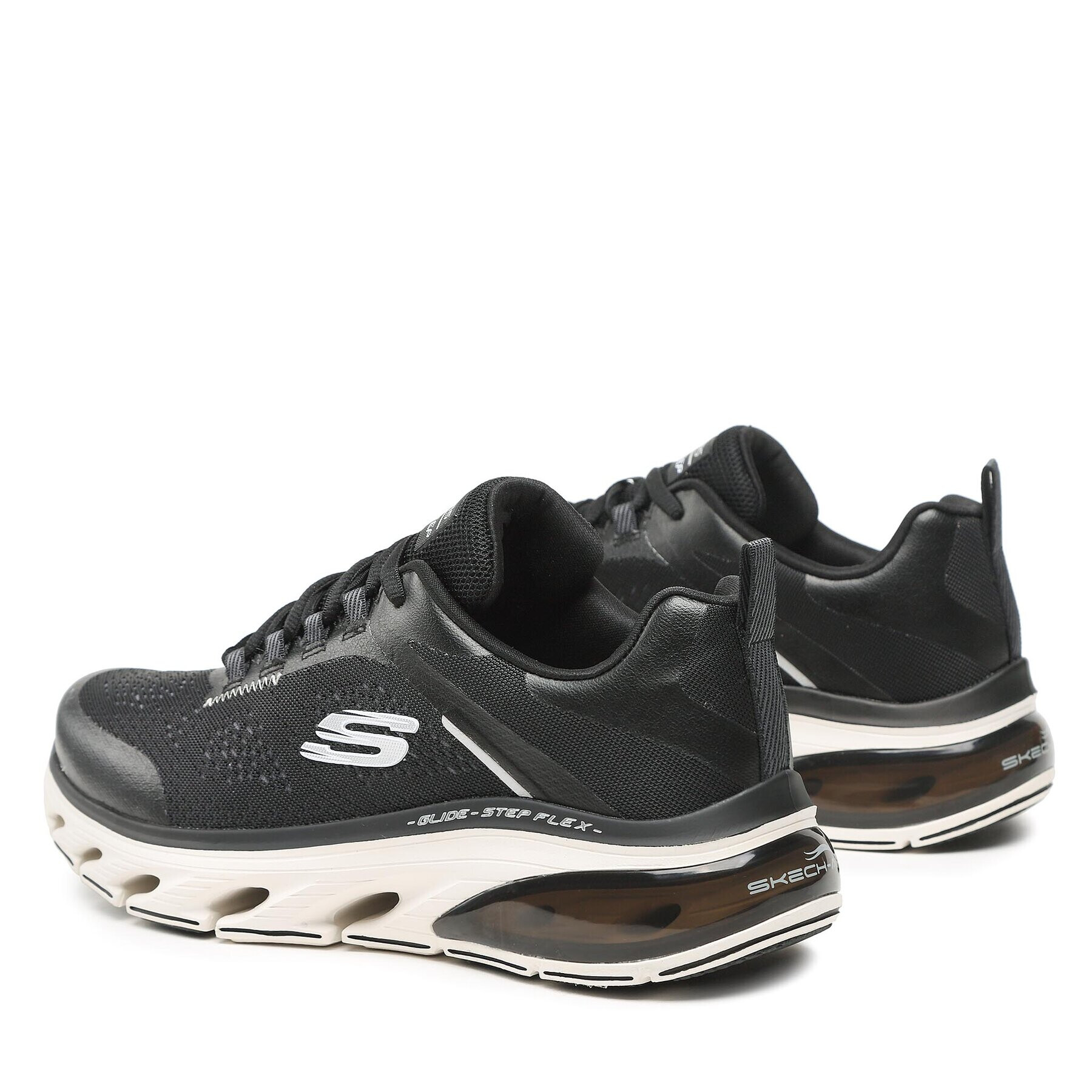 Skechers Sneakersy Glide-Step Flex Air 232535/BKW Černá - Pepit.cz