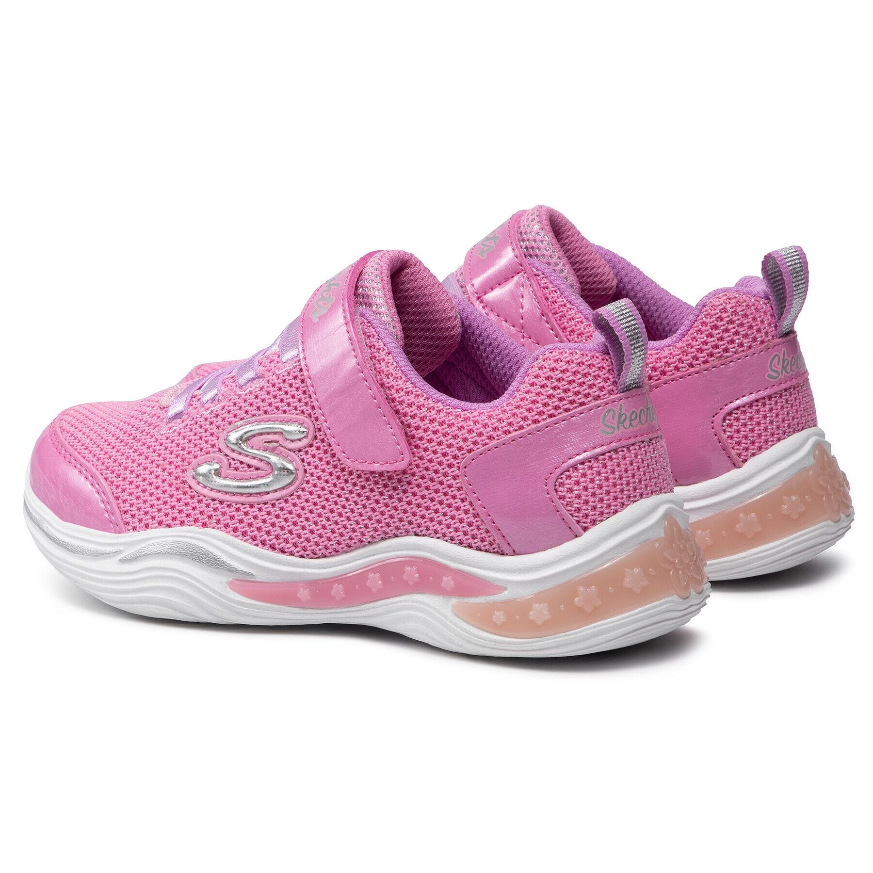 Skechers Sneakersy Glitzy Petals 996472L/PKMT Růžová - Pepit.cz