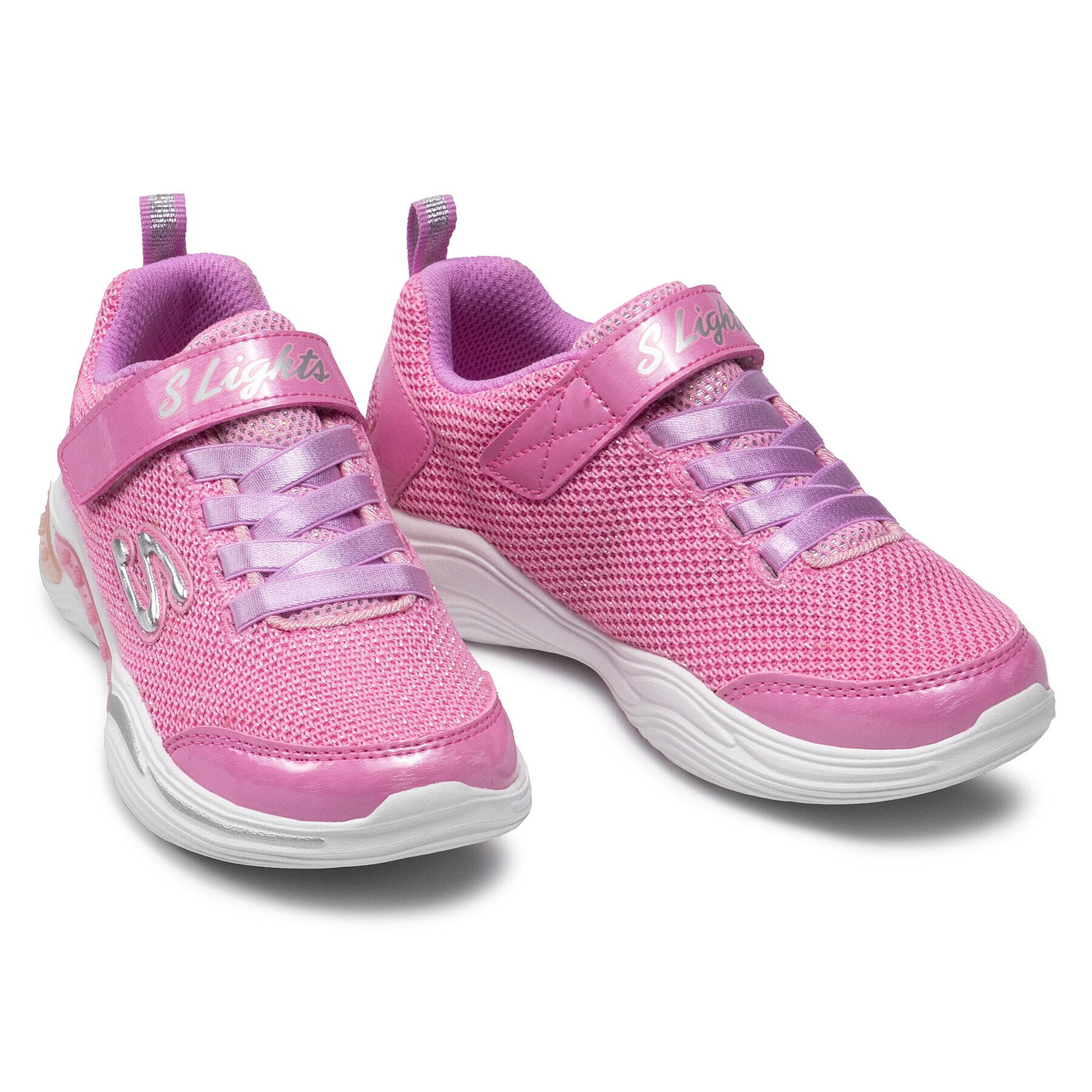 Skechers Sneakersy Glitzy Petals 996472L/PKMT Růžová - Pepit.cz