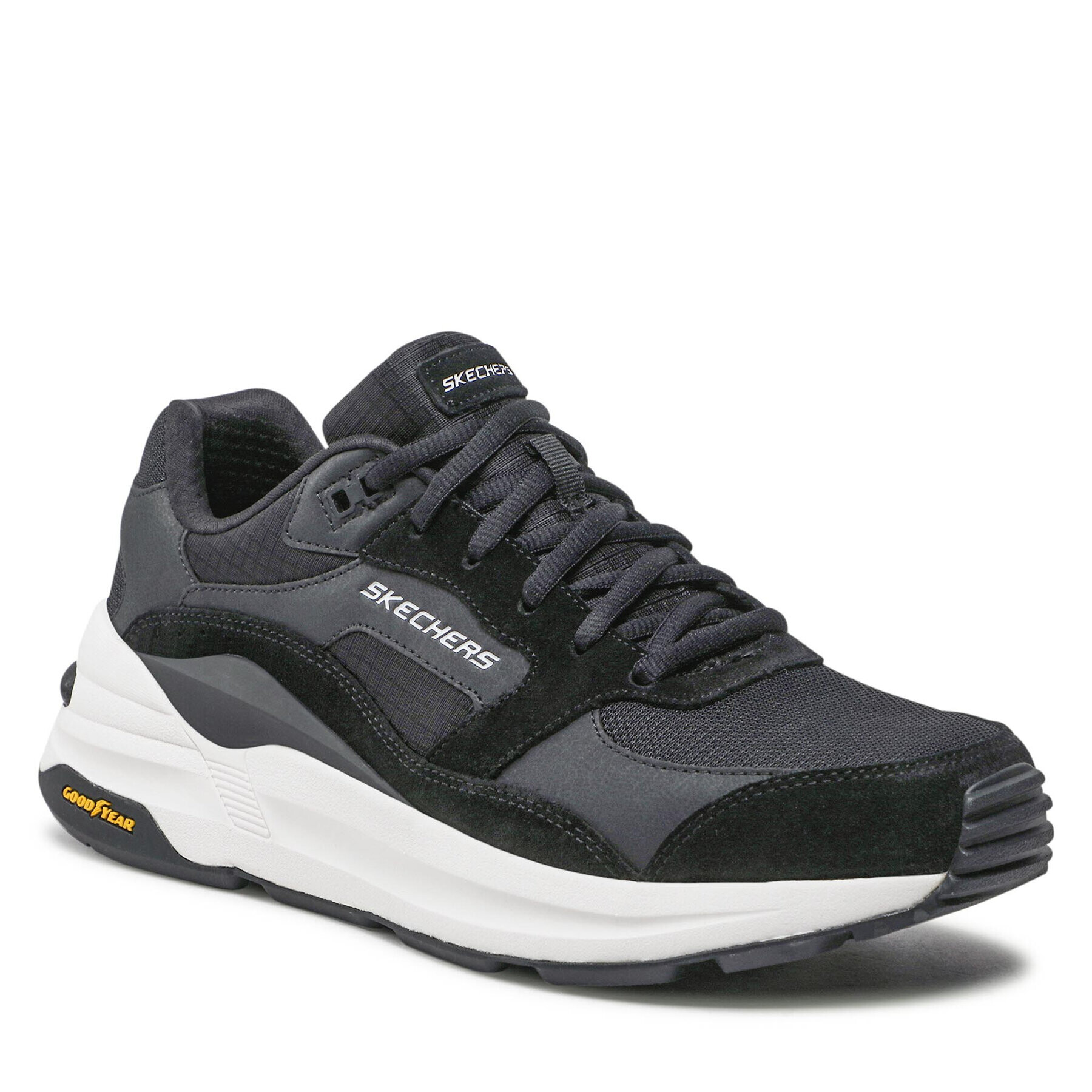 Skechers Sneakersy Global Jogger 237200/BKW Černá - Pepit.cz