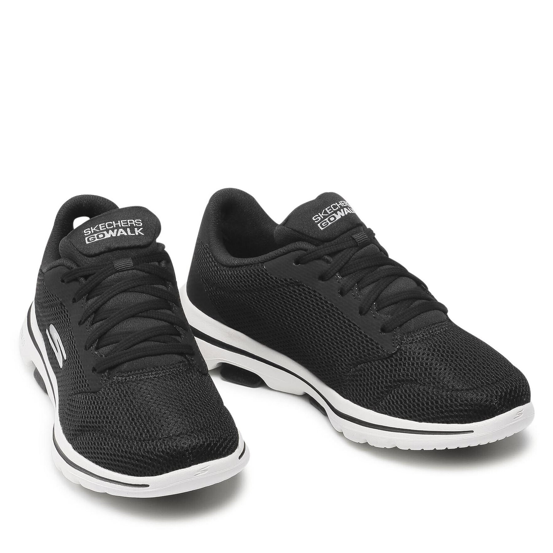 Skechers Sneakersy Go Walk 5 15902W/BKW Černá - Pepit.cz