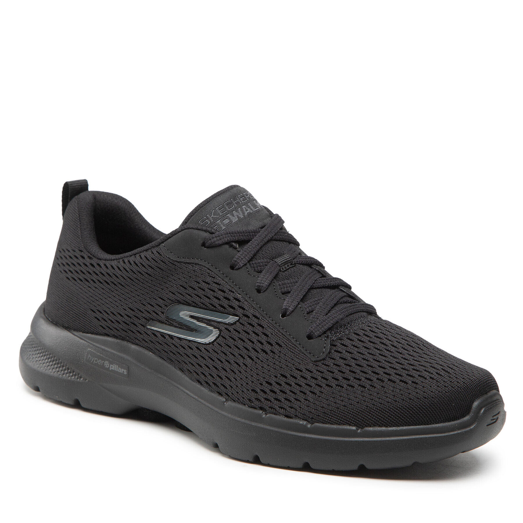 Skechers Sneakersy Go Walk 6 216209/BBK Černá - Pepit.cz