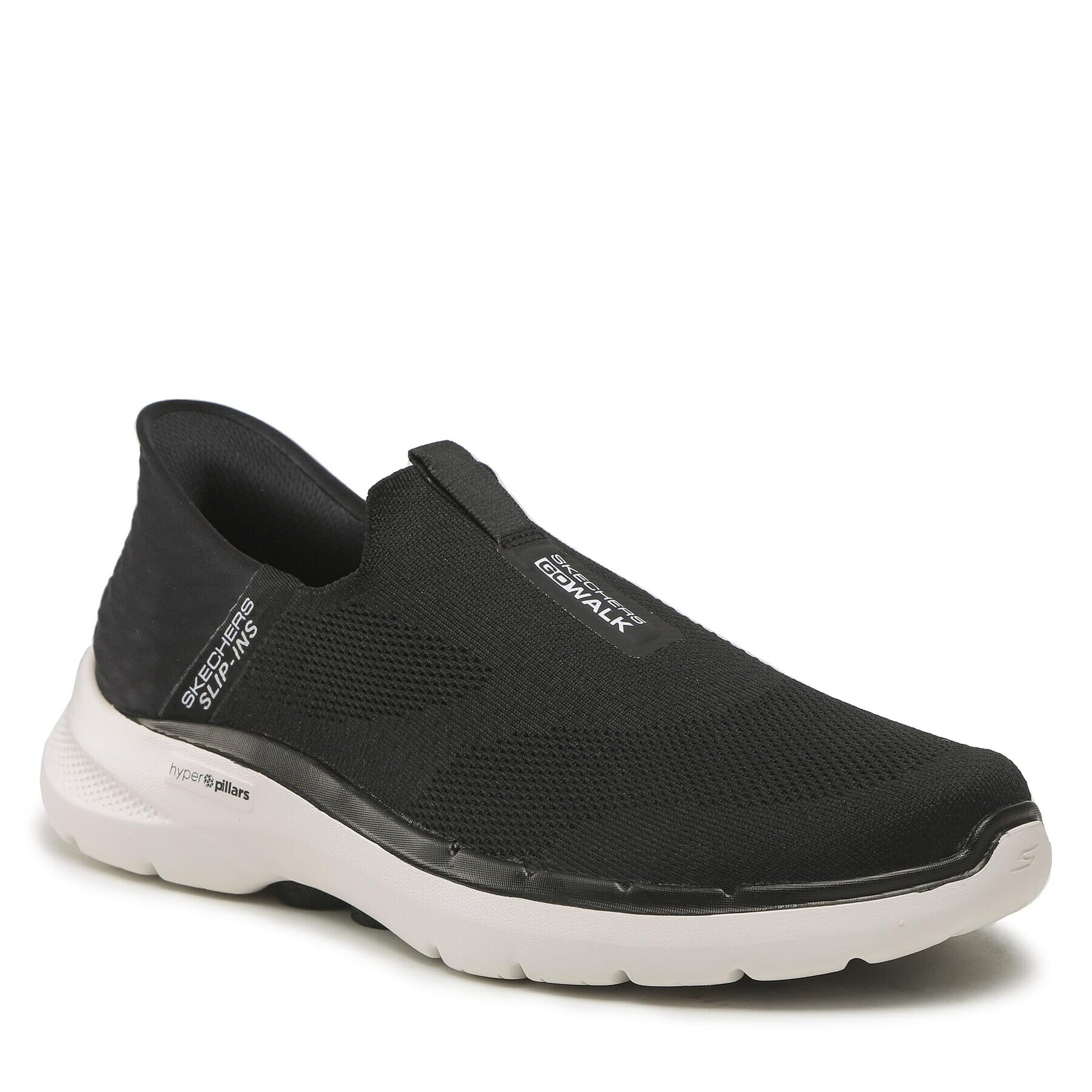 Skechers Sneakersy Go Walk 6 216278/BLK Černá - Pepit.cz