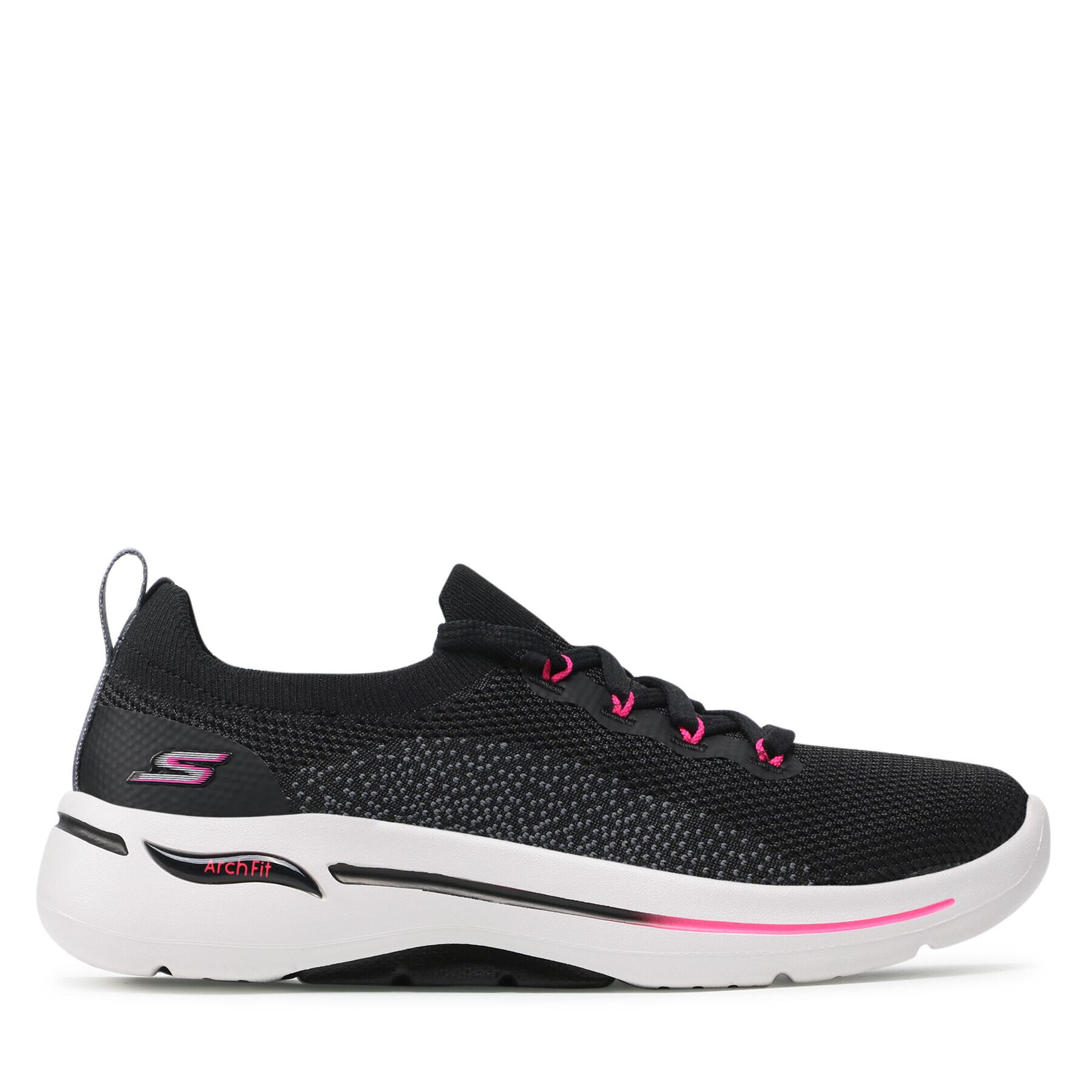 Skechers Sneakersy Go Walk Arch Fit 124863/BKHP Černá - Pepit.cz