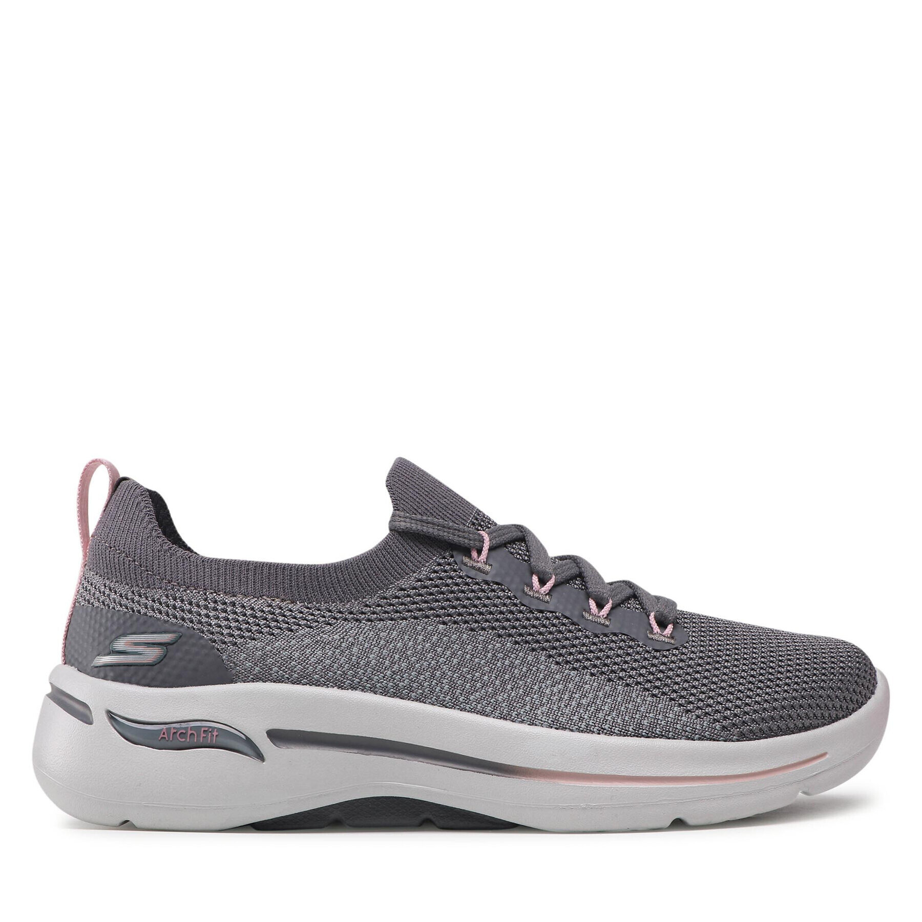 Skechers Sneakersy Go Walk Arch Fit 124863/GYPK Šedá - Pepit.cz