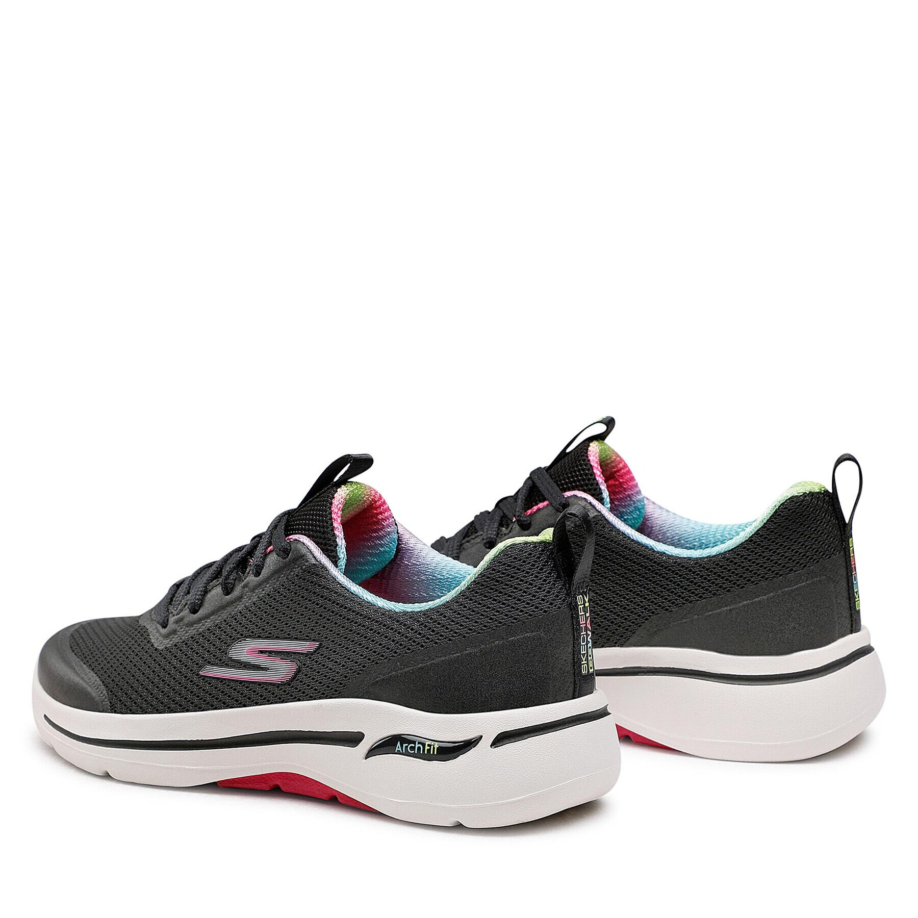 Skechers Sneakersy Go Walk Arch Fit 124868/BKHP Černá - Pepit.cz