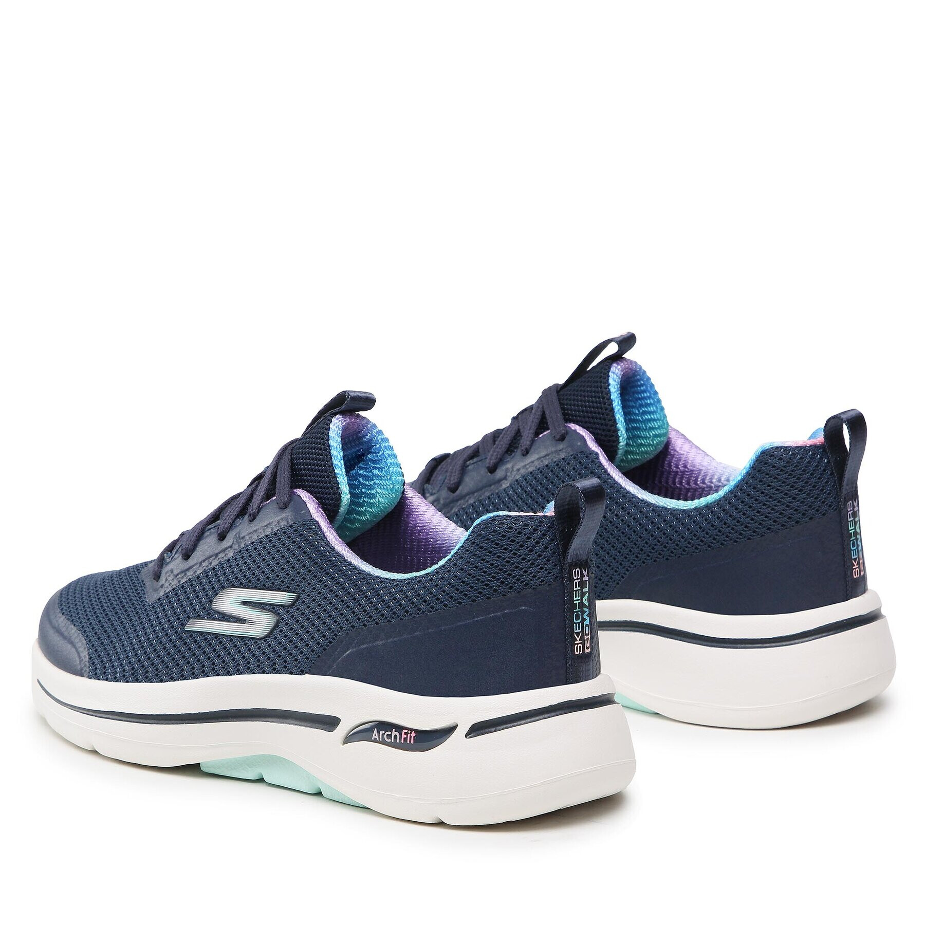 Skechers Sneakersy Go Walk Arch Fit 124868/NVTQ Tmavomodrá - Pepit.cz