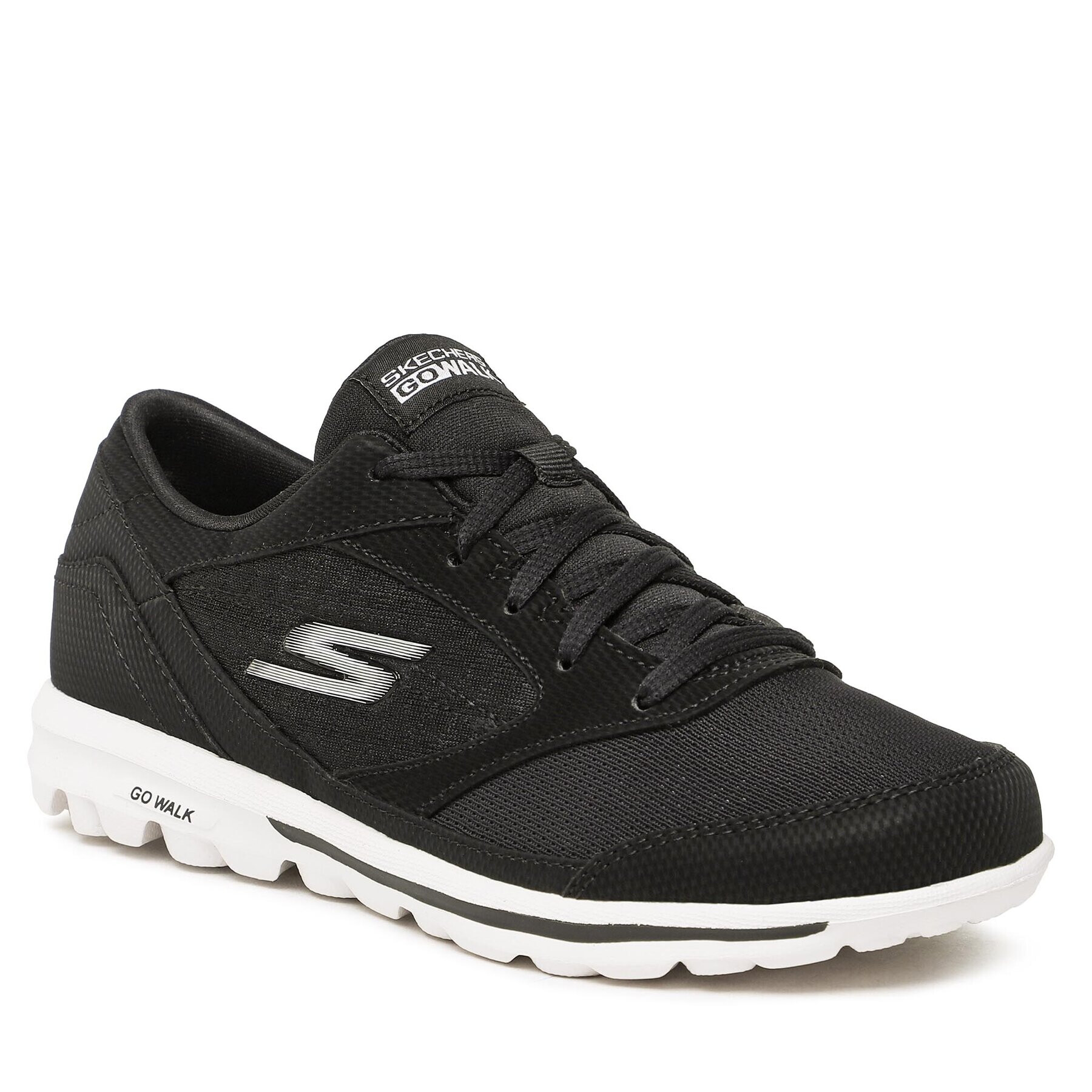 Skechers Sneakersy Go Walk Classic 124462/BKW Černá - Pepit.cz