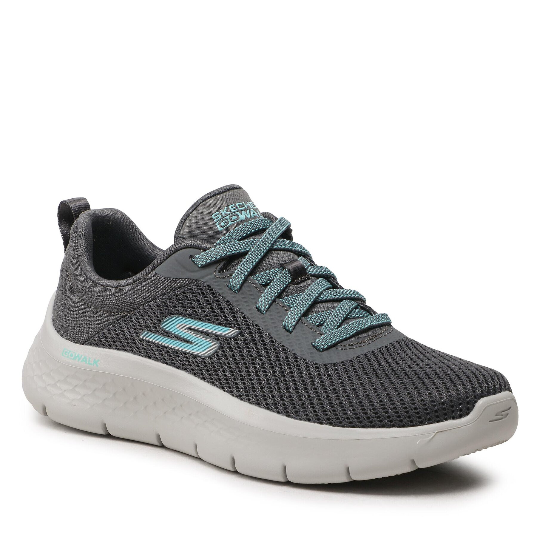 Skechers Sneakersy Go Walk Flex 124952/CCTQ Šedá - Pepit.cz