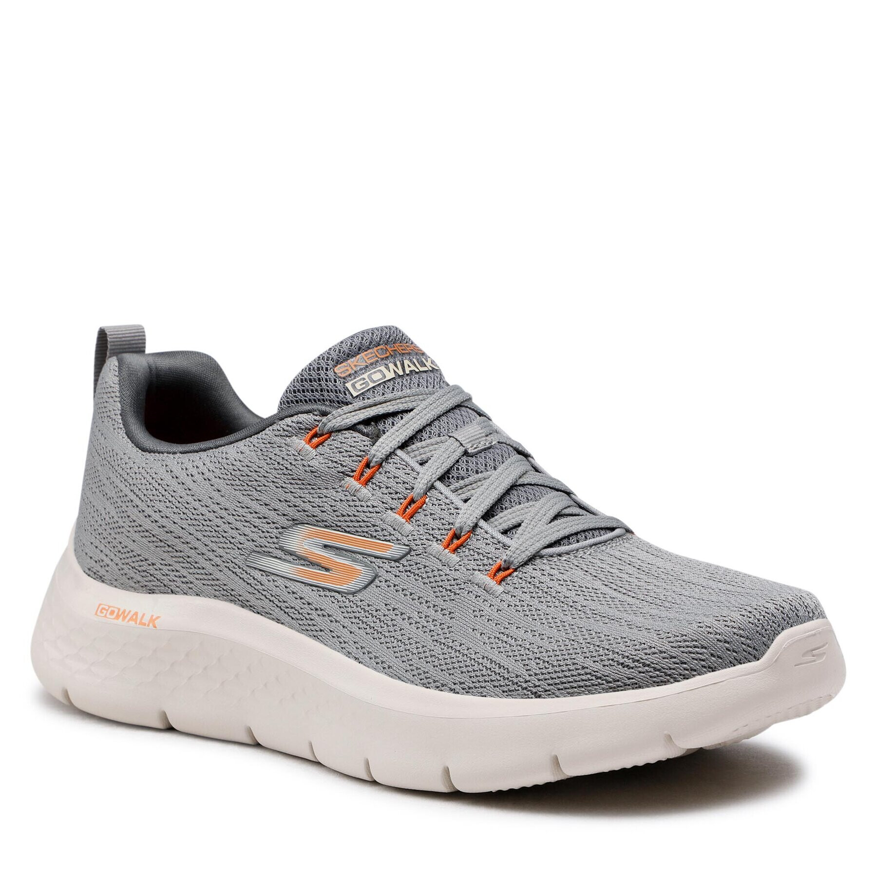 Skechers Sneakersy Go Walk Flex 216481/GYOR Šedá - Pepit.cz