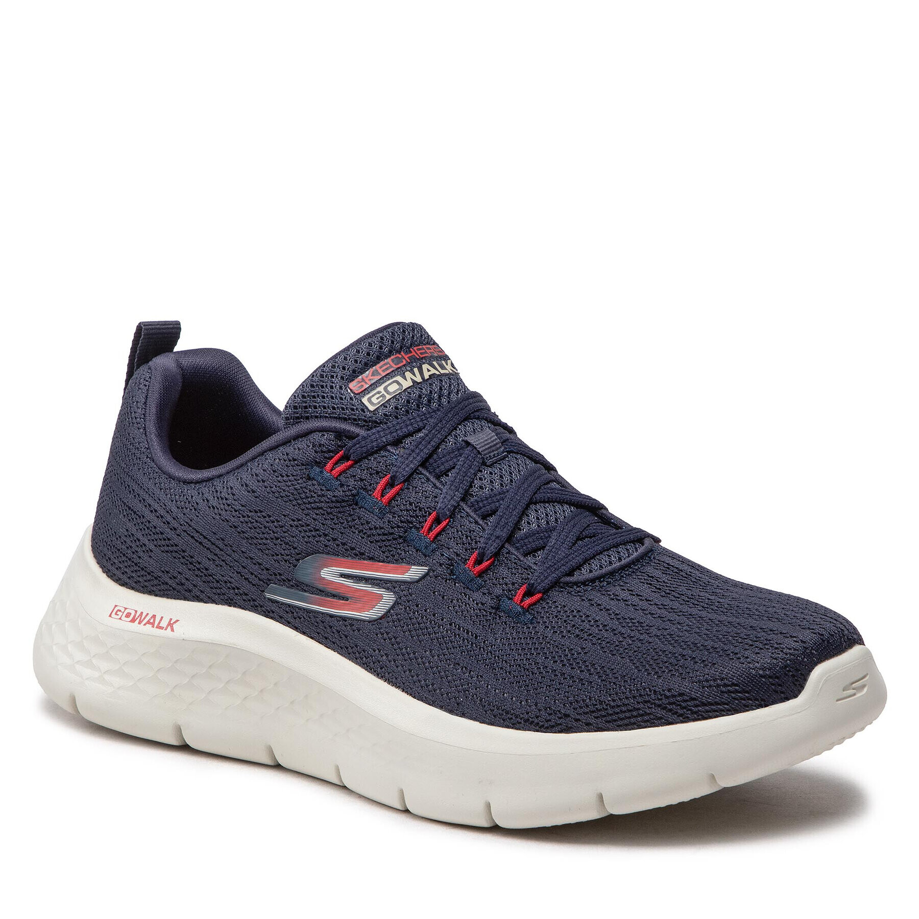 Skechers Sneakersy Go Walk Flex 216481/NVRD Tmavomodrá - Pepit.cz