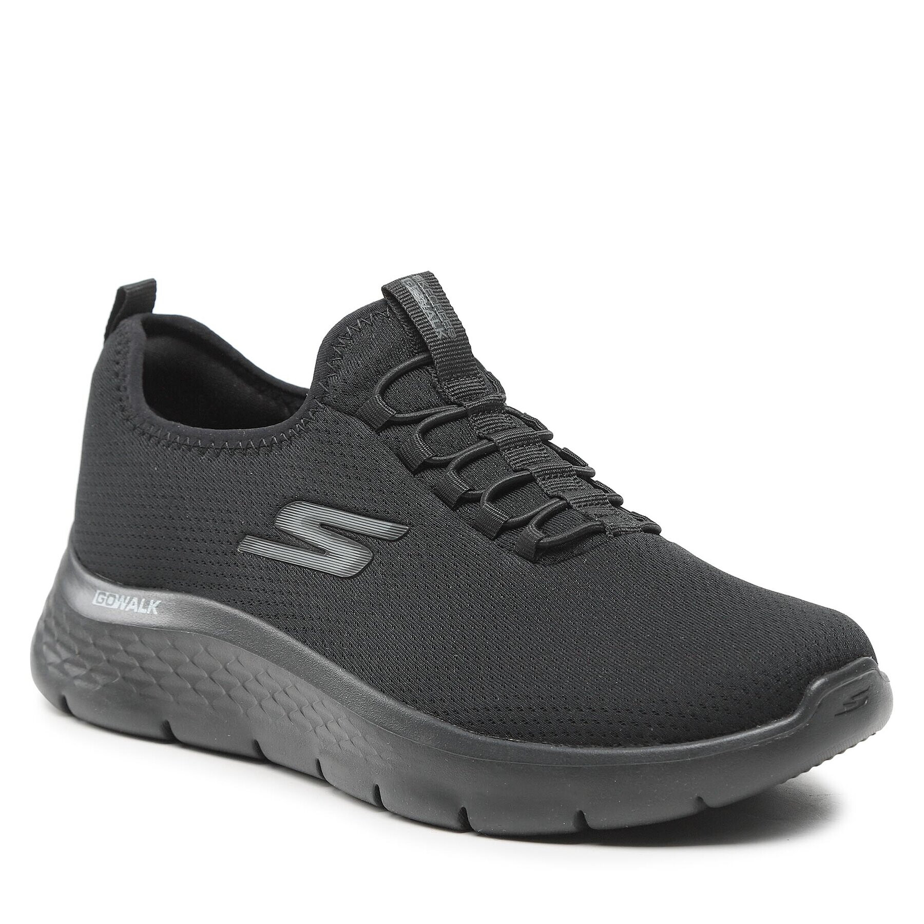 Skechers Sneakersy Go Walk Flex 216484/BBK Černá - Pepit.cz