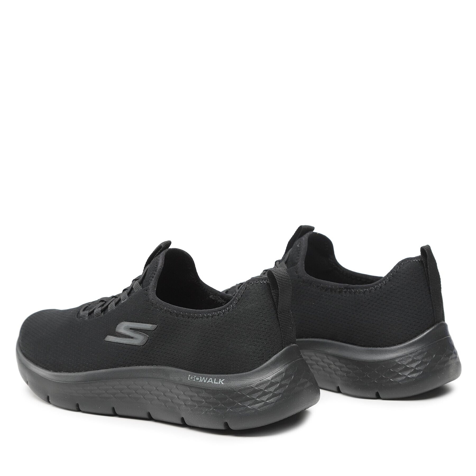 Skechers Sneakersy Go Walk Flex 216484/BBK Černá - Pepit.cz