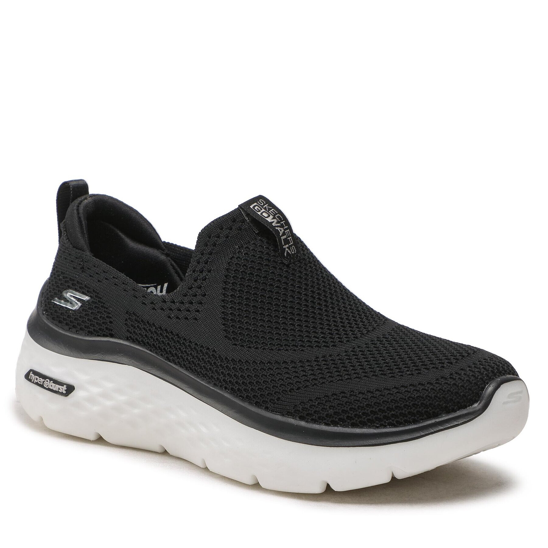 Skechers Sneakersy Go Walk Hyper Burst 124586/BKW Černá - Pepit.cz