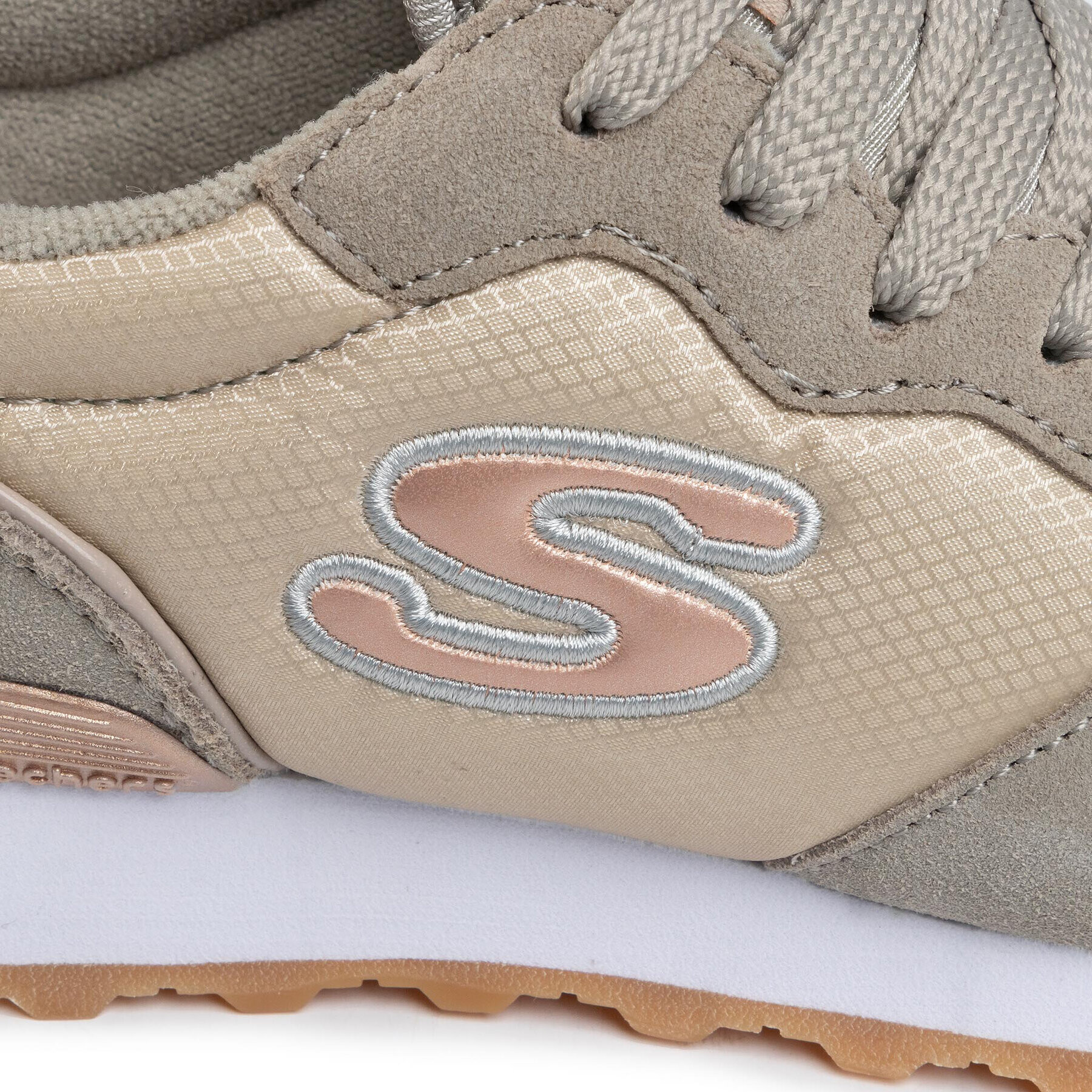 Skechers Sneakersy Golden Gurl 111/TPE Šedá - Pepit.cz