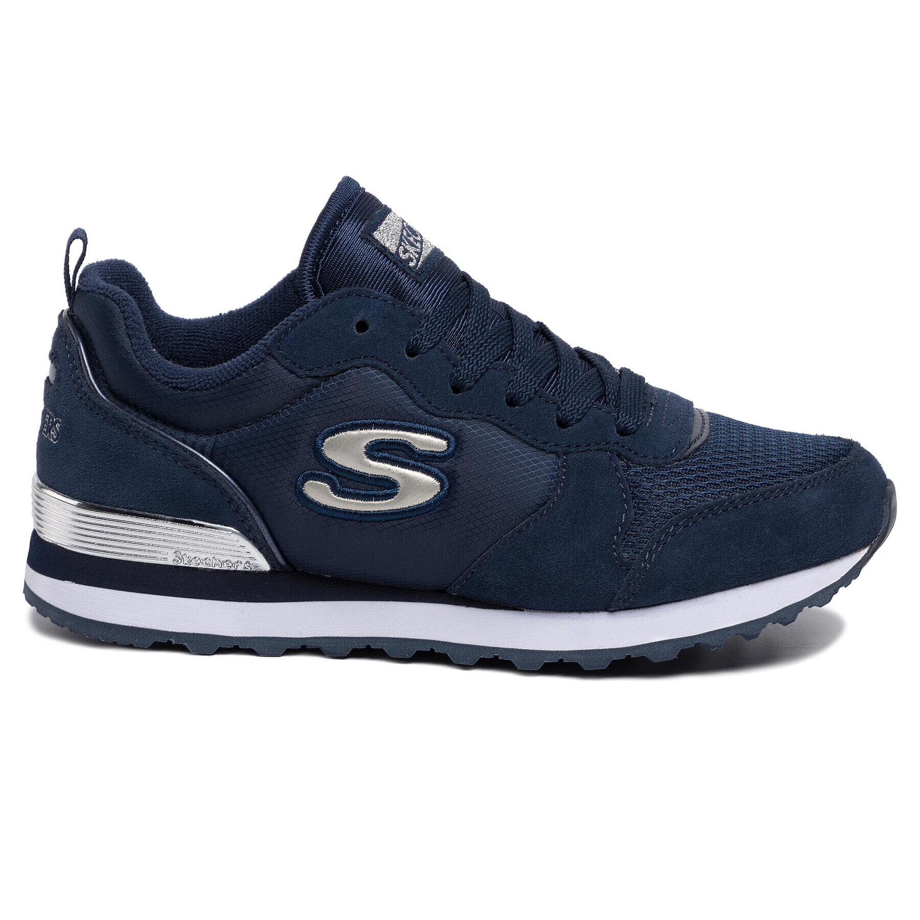 Skechers Sneakersy Goldn Gurl 111/NVY Tmavomodrá - Pepit.cz