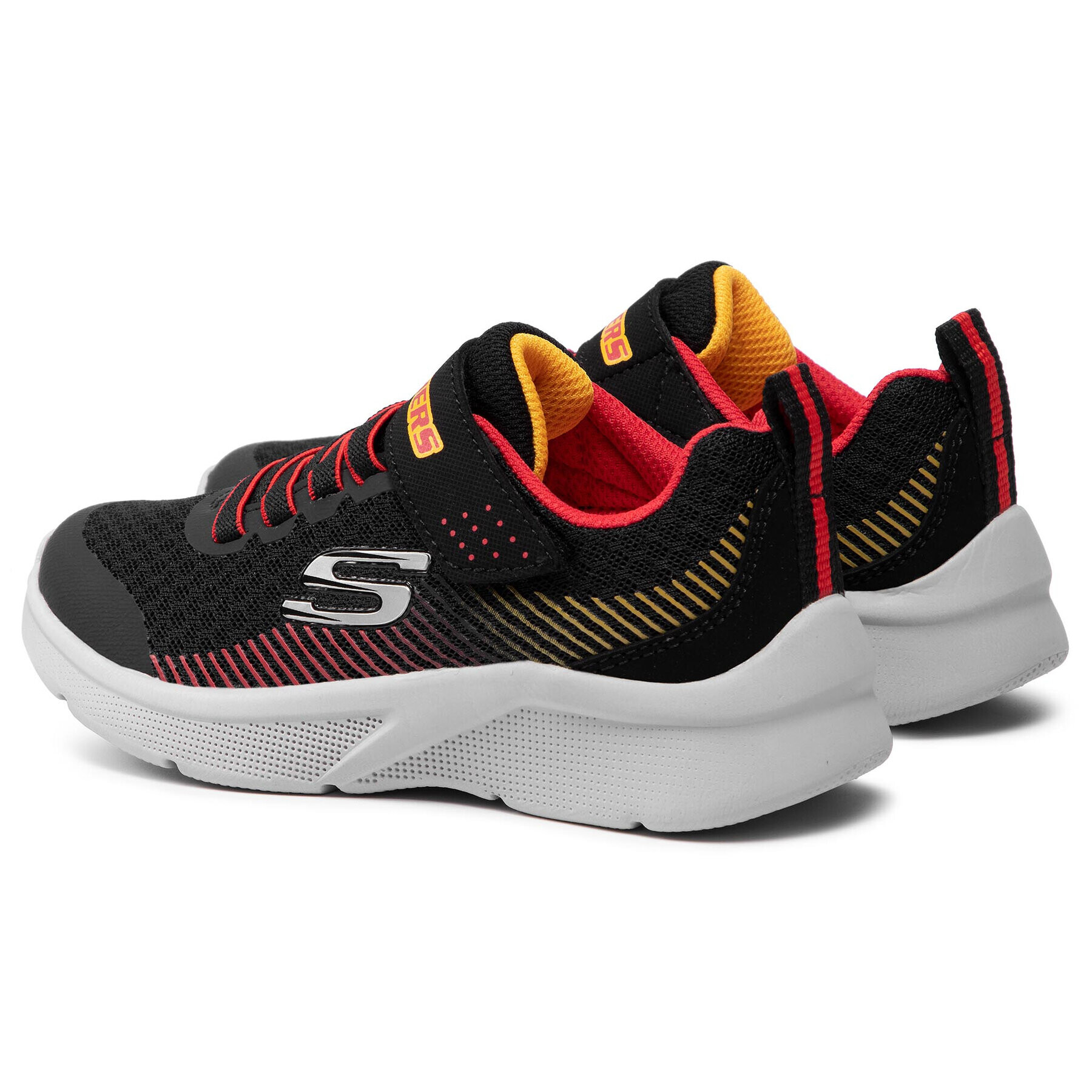 Skechers Sneakersy Gorza 97535L/BKRD Černá - Pepit.cz