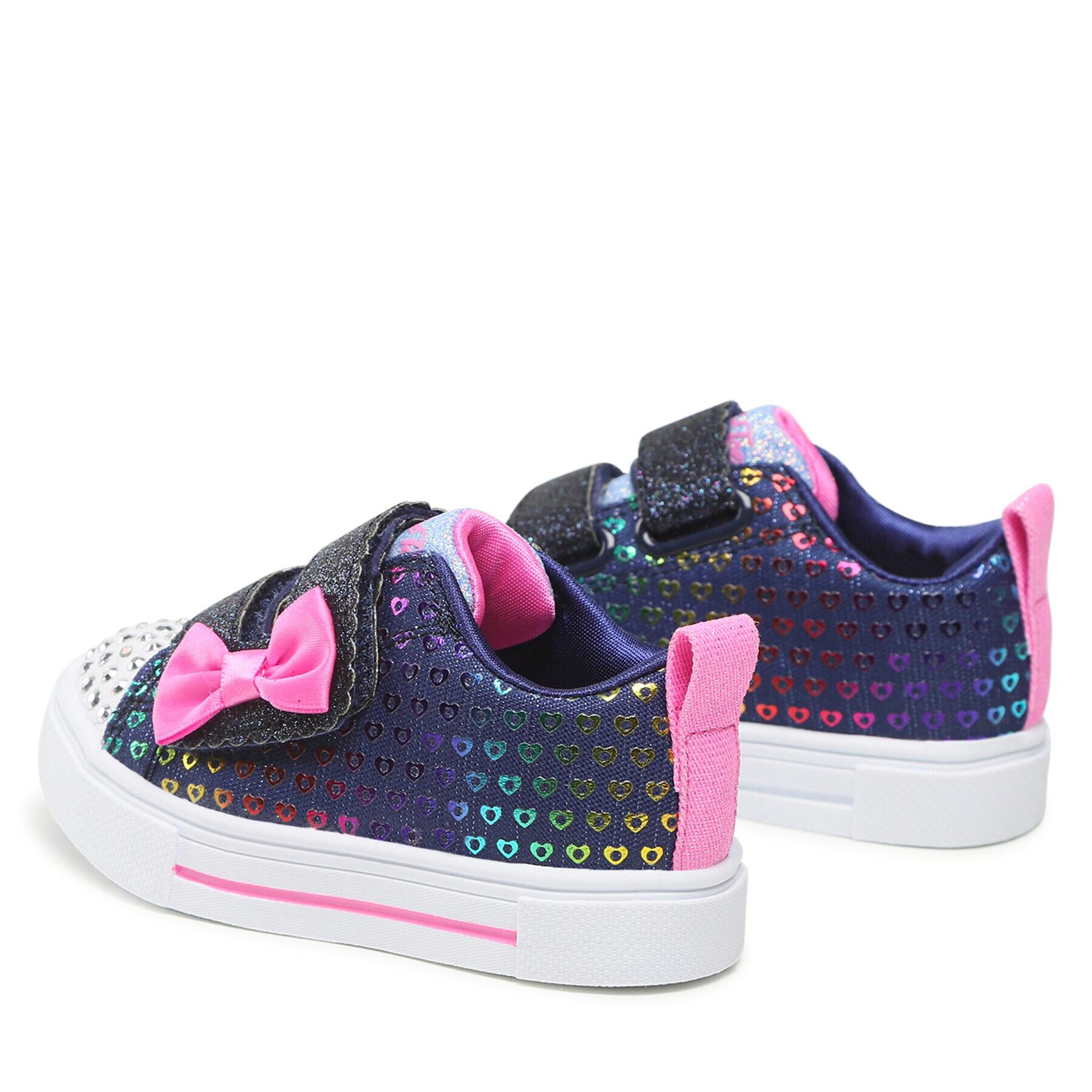 Skechers Sneakersy Heart Freamer 314791N/NVMT Tmavomodrá - Pepit.cz