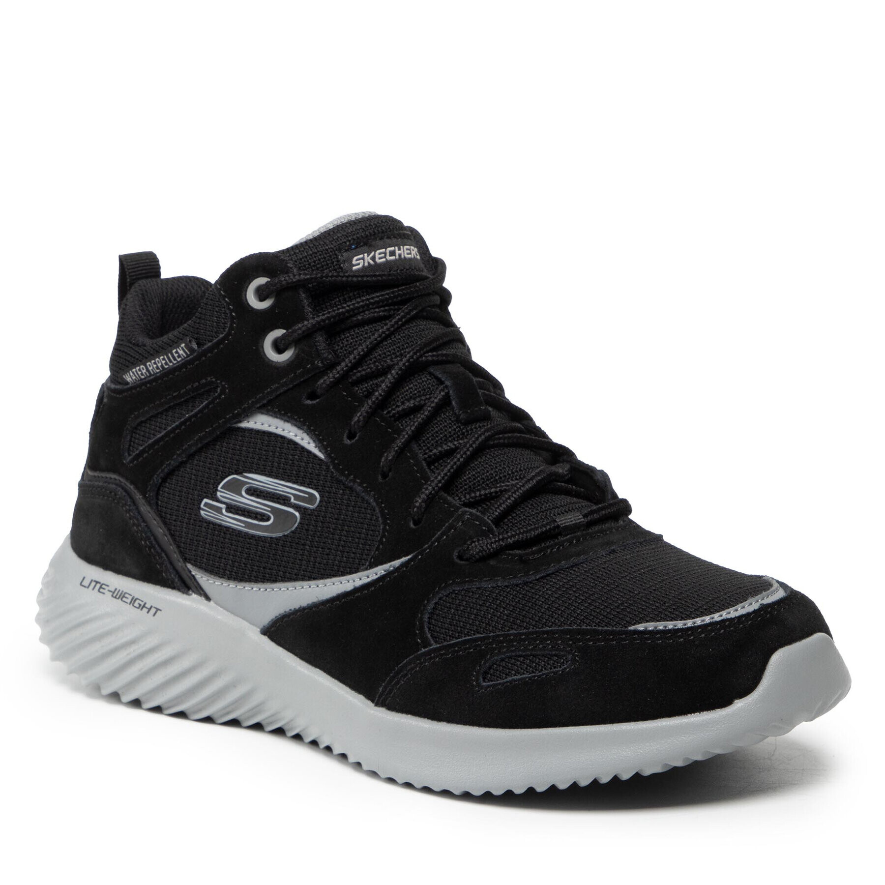 Skechers Sneakersy Hyridge 52589/BKGY Černá - Pepit.cz