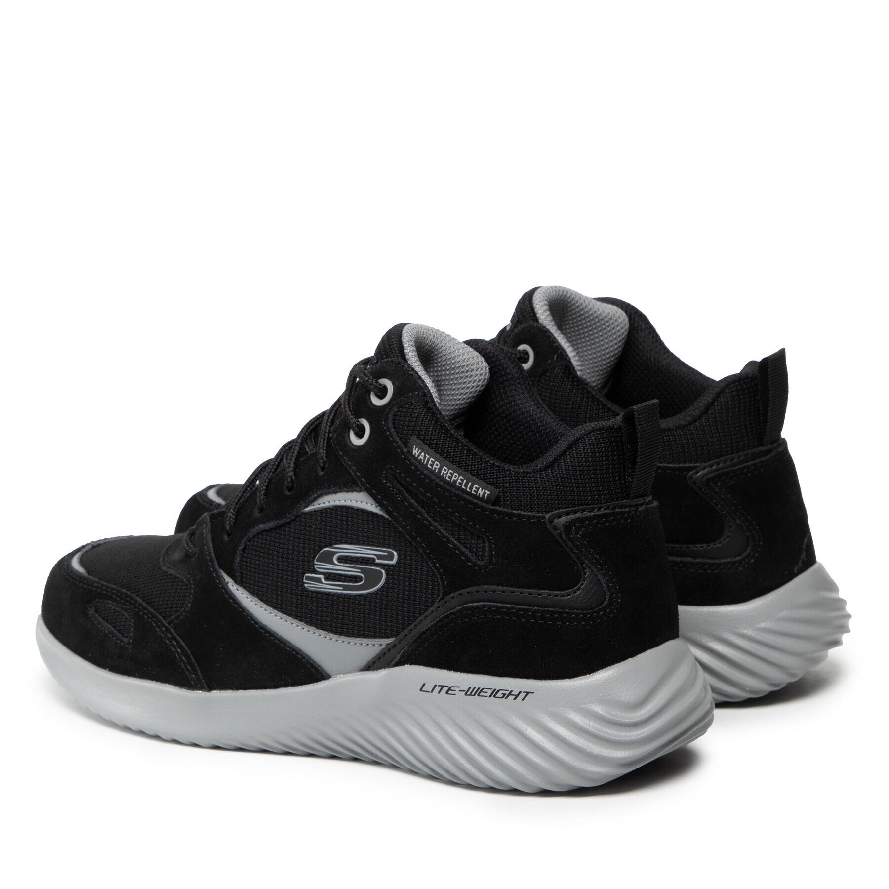 Skechers Sneakersy Hyridge 52589/BKGY Černá - Pepit.cz