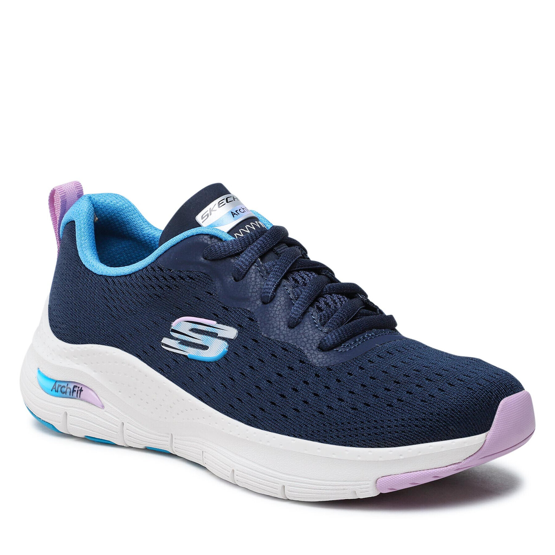 Skechers Sneakersy Infinity Cool 149722/NVMT Tmavomodrá - Pepit.cz