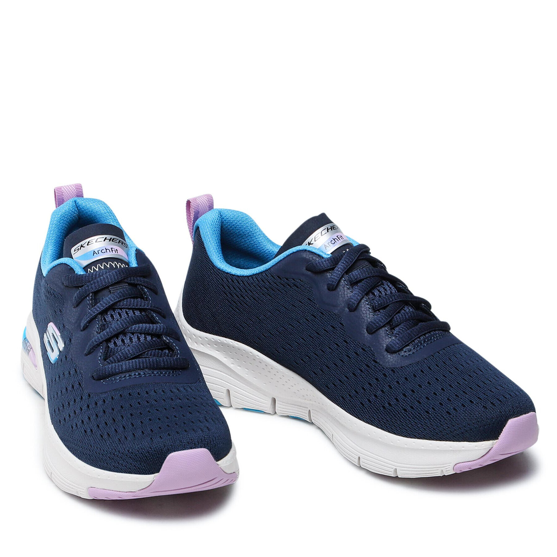 Skechers Sneakersy Infinity Cool 149722/NVMT Tmavomodrá - Pepit.cz