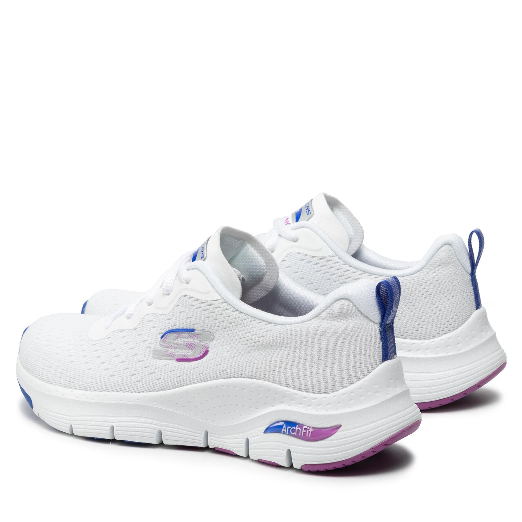 Skechers Sneakersy Infinity Cool 149722/WMLT Bílá - Pepit.cz