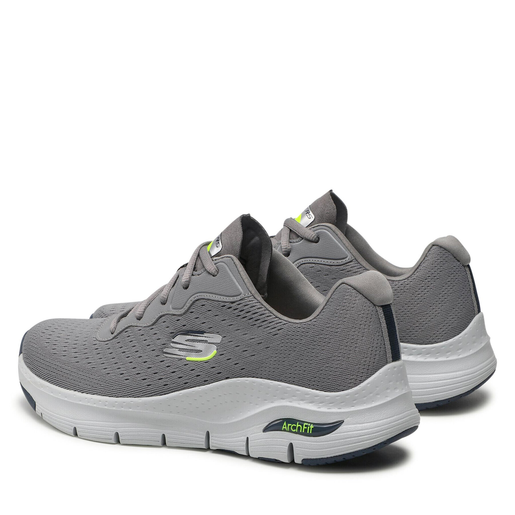 Skechers Sneakersy Infinity Cool 232303/GRY Šedá - Pepit.cz